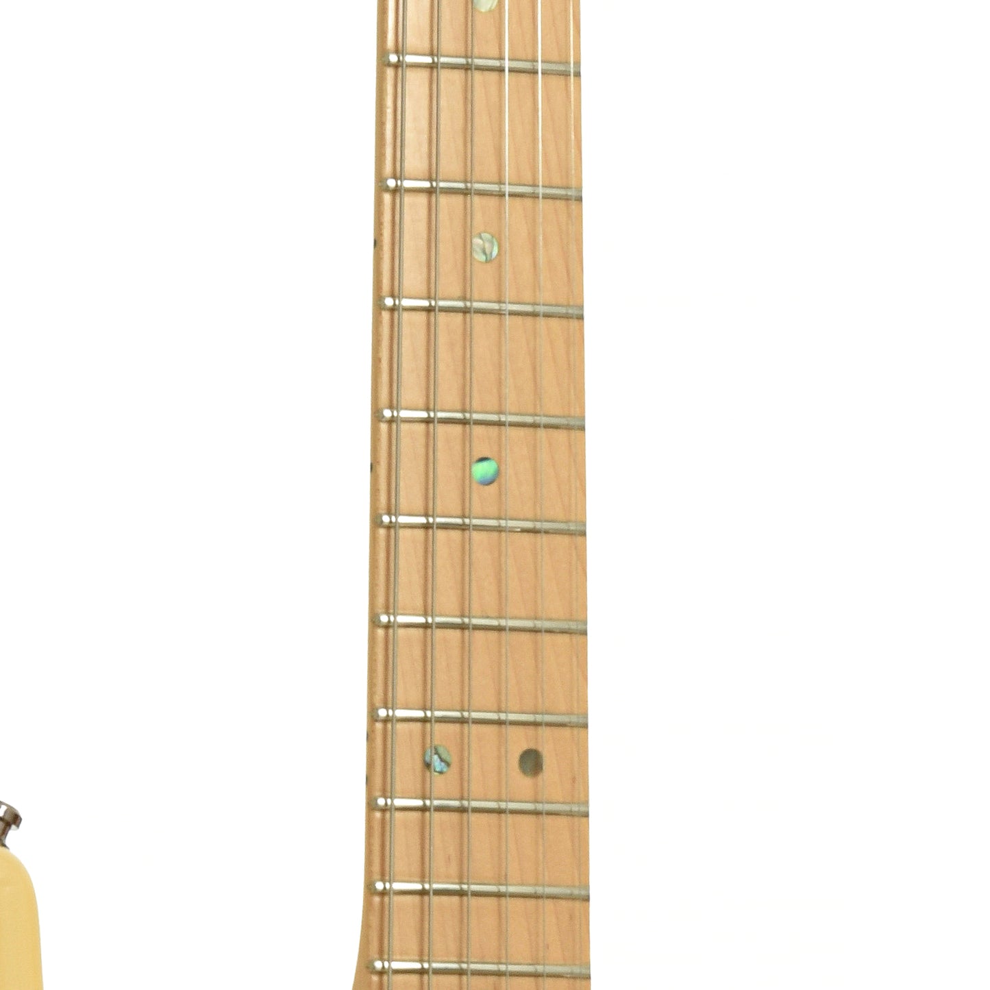 Fretboard of Fender American Deluxe Stratocaster Electric Guitar 