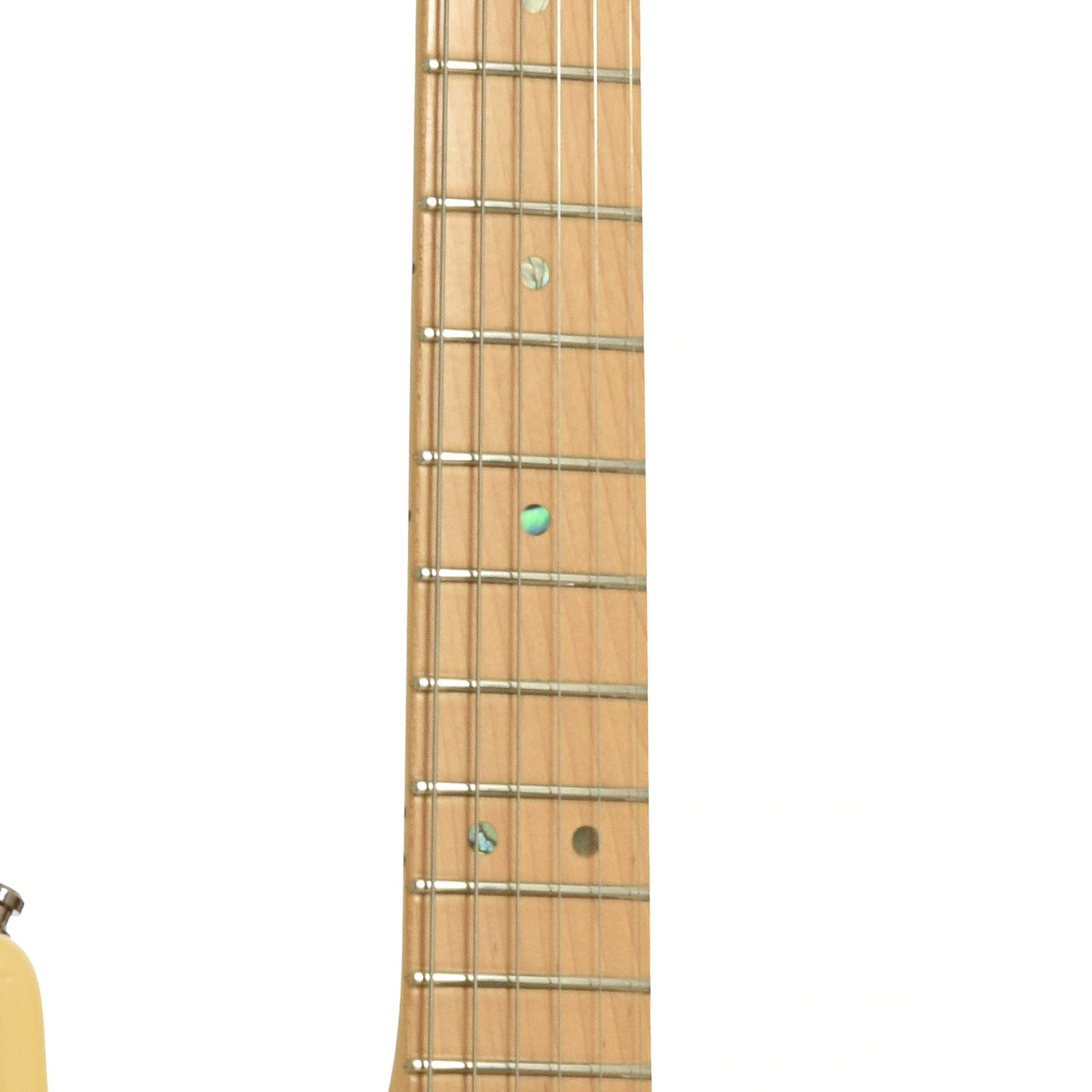 Fretboard of Fender American Deluxe Stratocaster Electric Guitar 