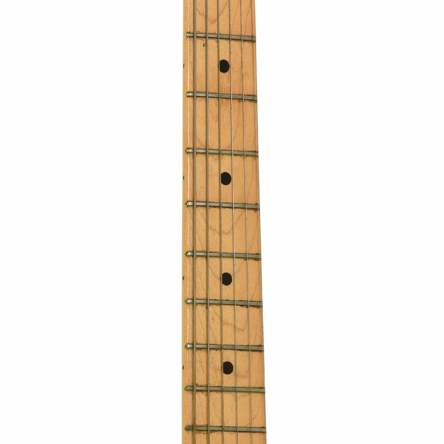 Fretboard of Fender Stratocaster Electric Guitar