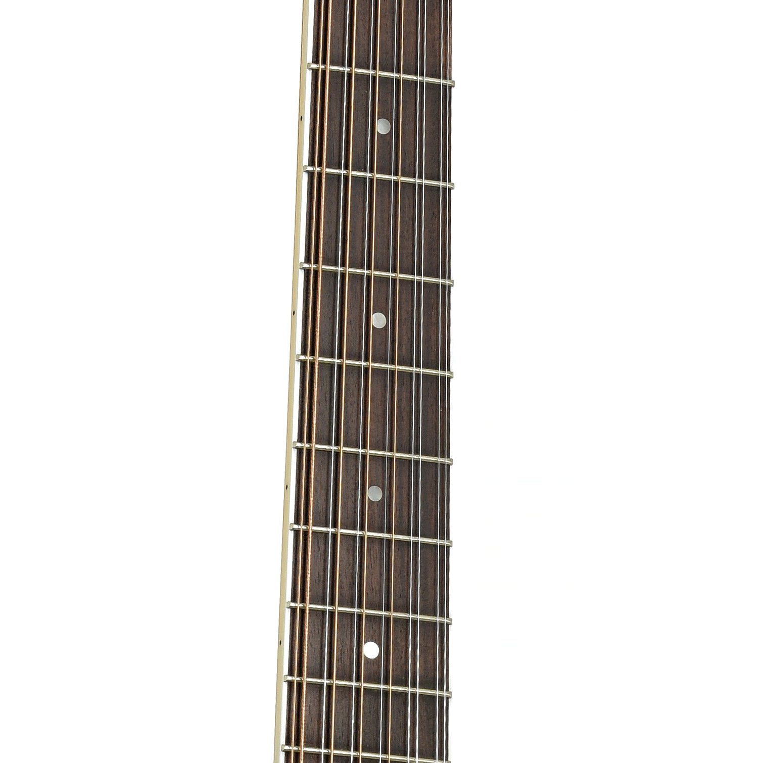 Fretboard of Guild F25-12e Deluxe 12-String Guitar