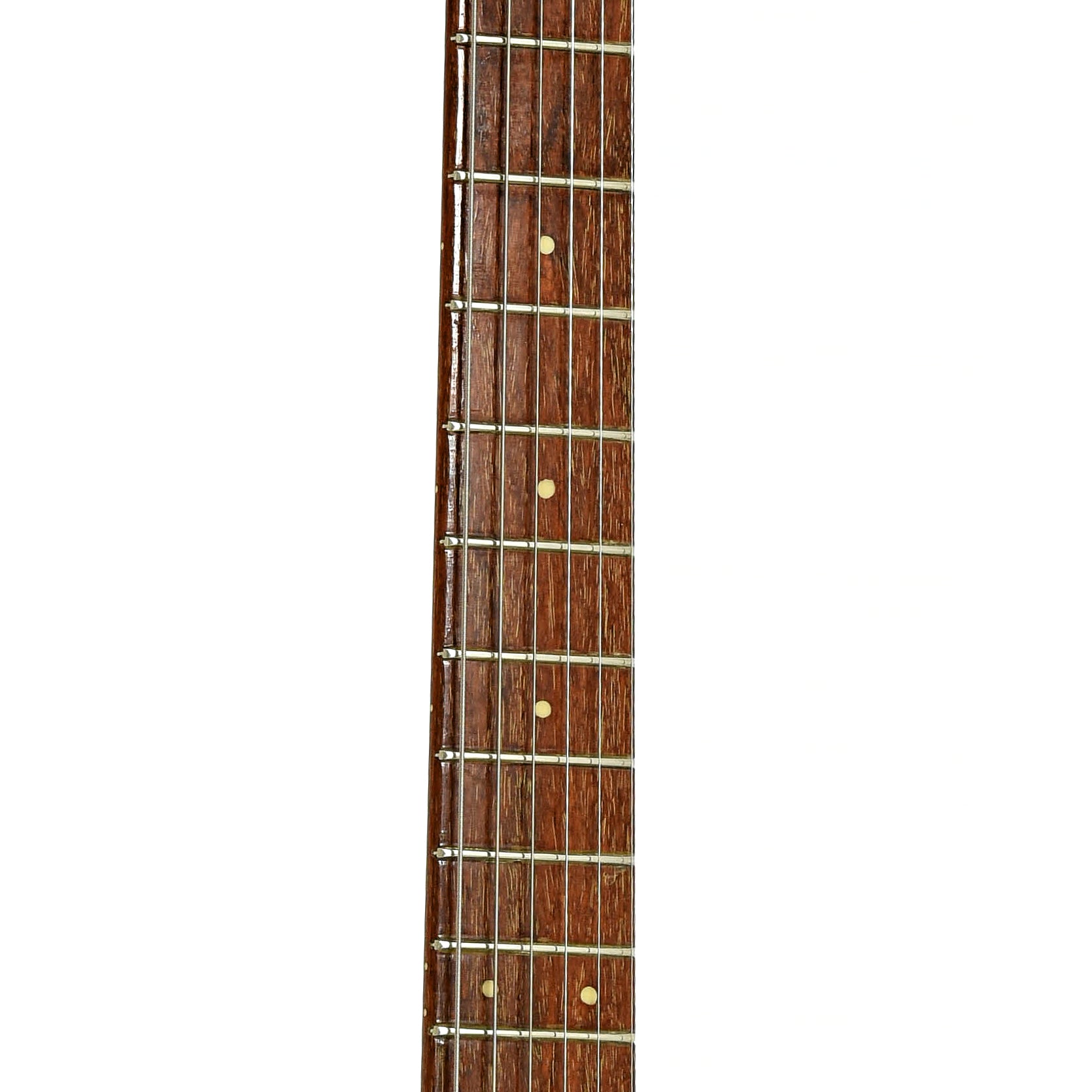 Fretboard of Rickenbacker 335 Hollowbody Electric Guitar