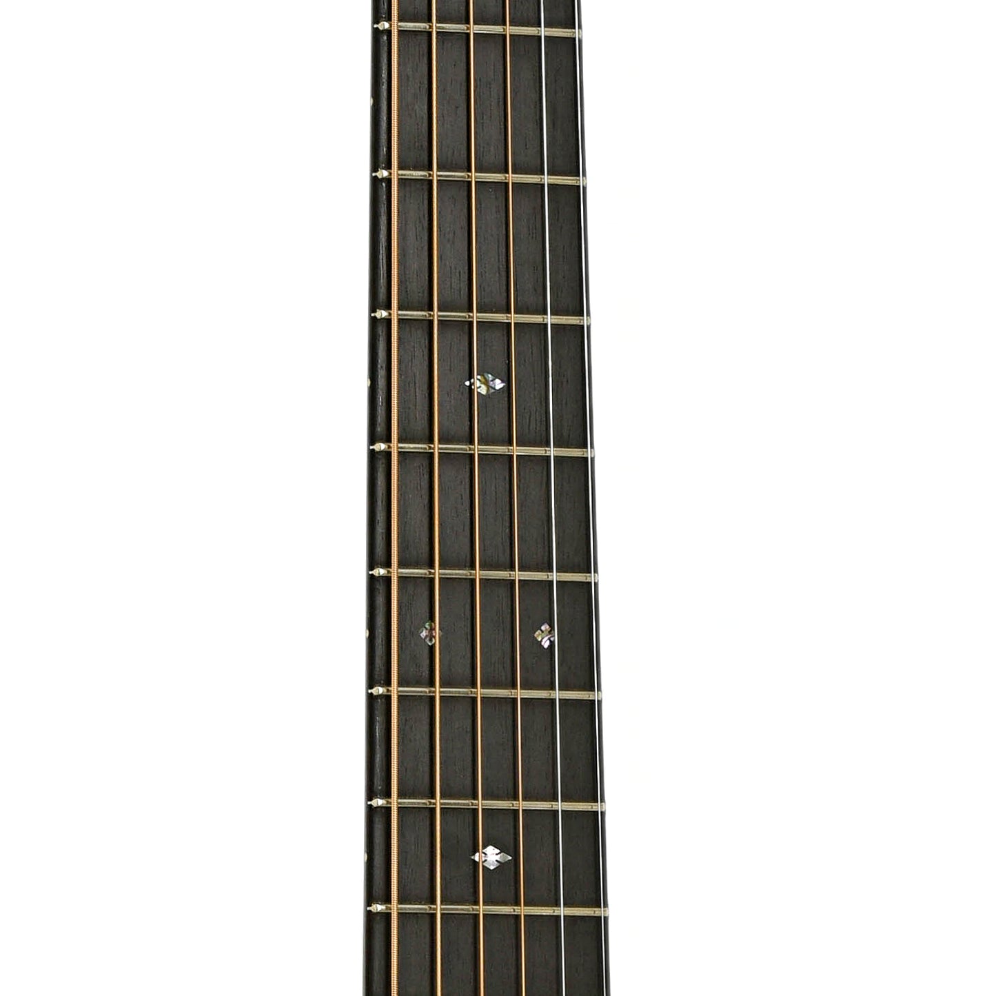 Fretboard of Martin Custom Shop 000-28 Authentic, Madagascar Rosewood, Acoustic Guitar 