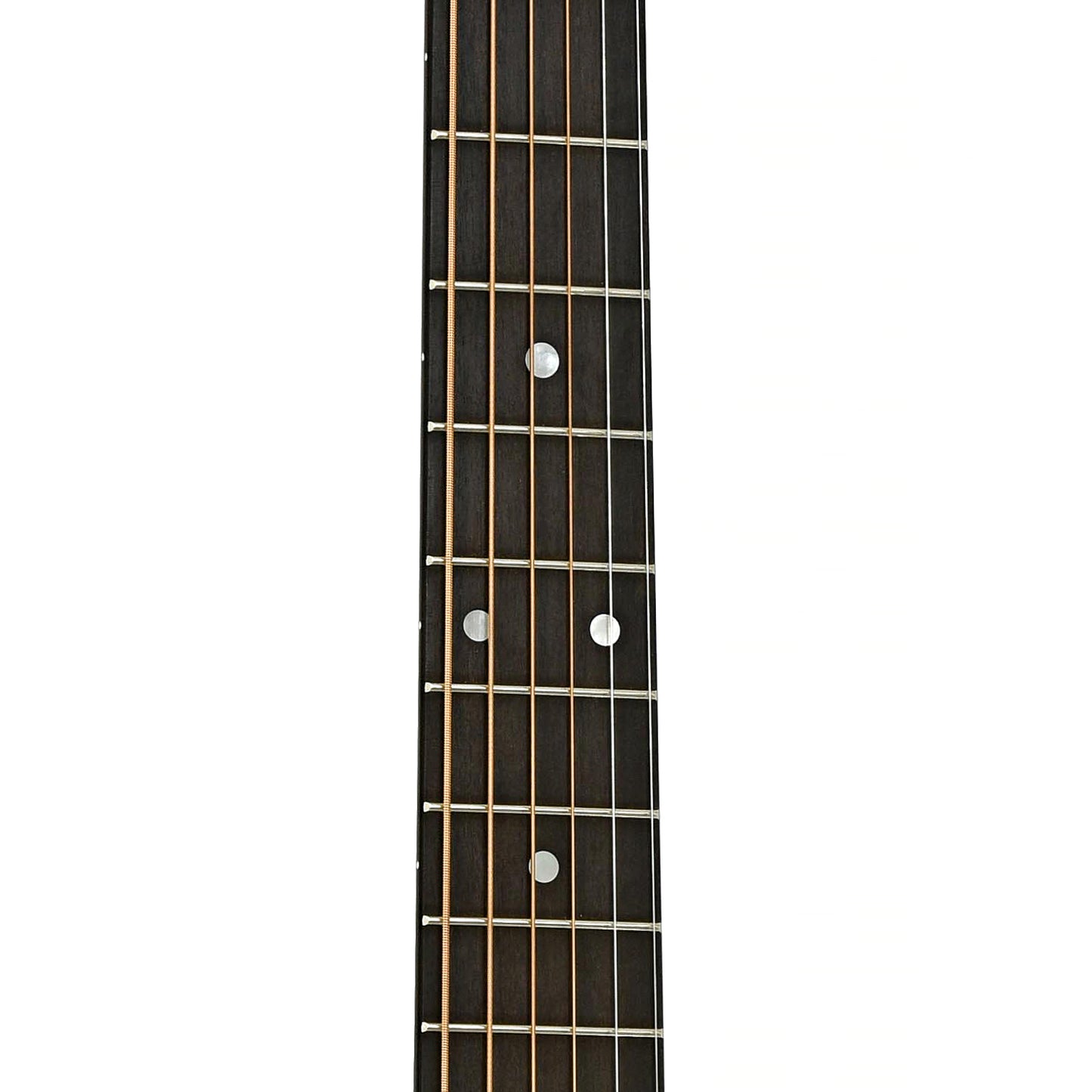 Fretboard of Martin D-28 Satin Acoustic Guitar