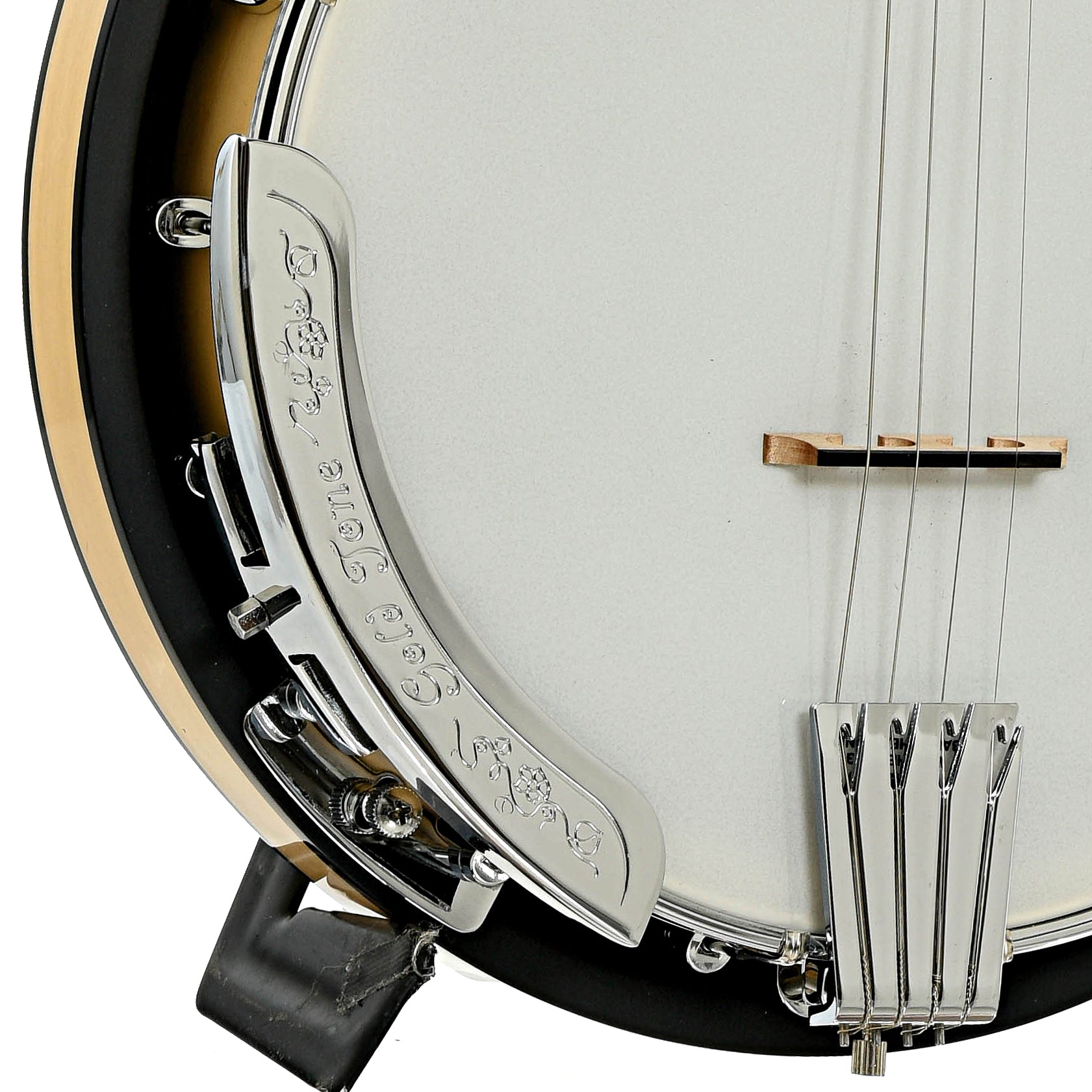 Armrest of Gold Tone CC-Tenor 19-Fret Tenor Resonator Banjo