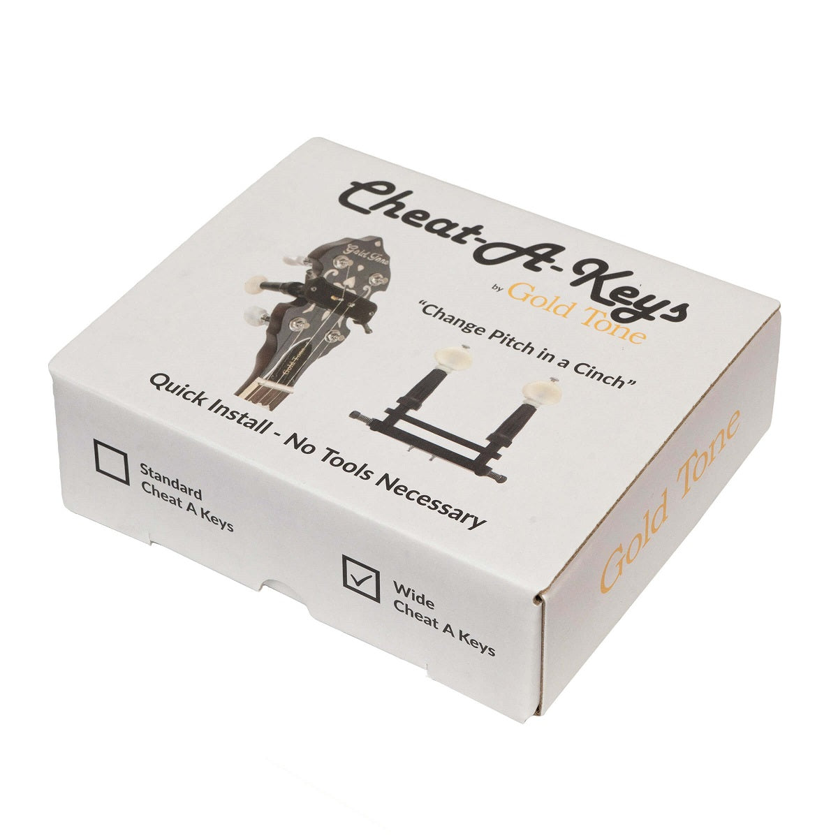 Cheat-A-Keys Banjo D-Tuners, for Wider Headstocks