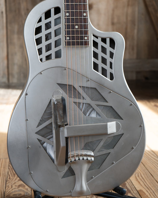 Showroom photo of National Vintage Steel Tricone Cutaway Resonator Guitar (2010)