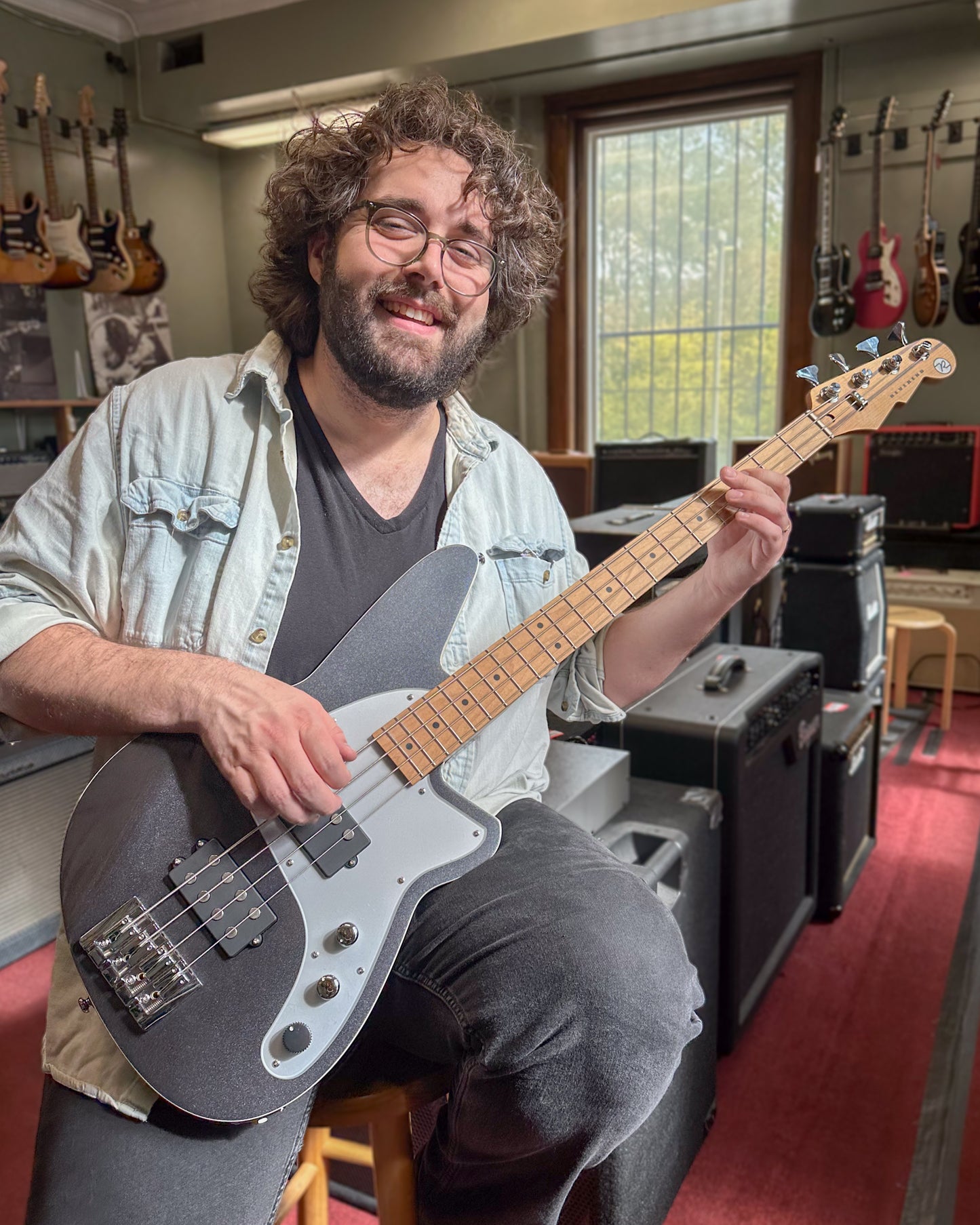 Showroom photo of Reverend Mercalli 4 Electric Bass (2025)