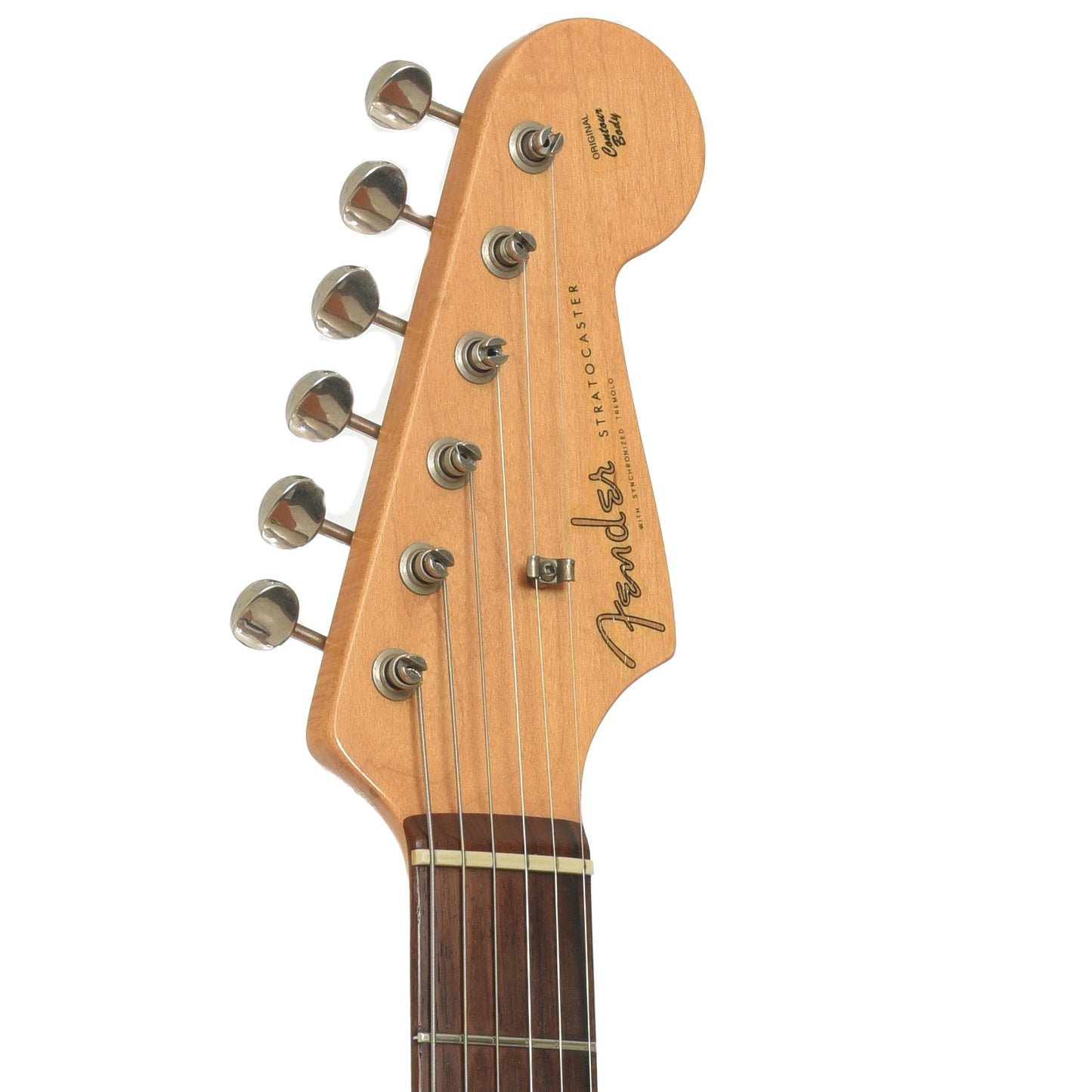 Headstock of Fender Custom Shop 60s Closet Classic Stratocaster