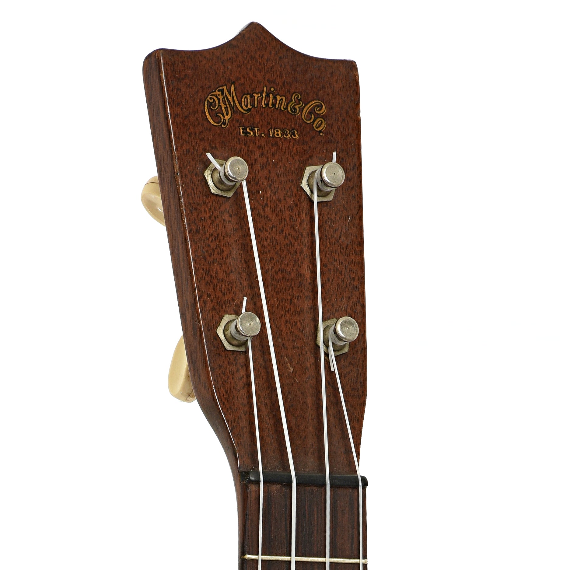 Headstock of Martin Style 1 Soprano Ukulele