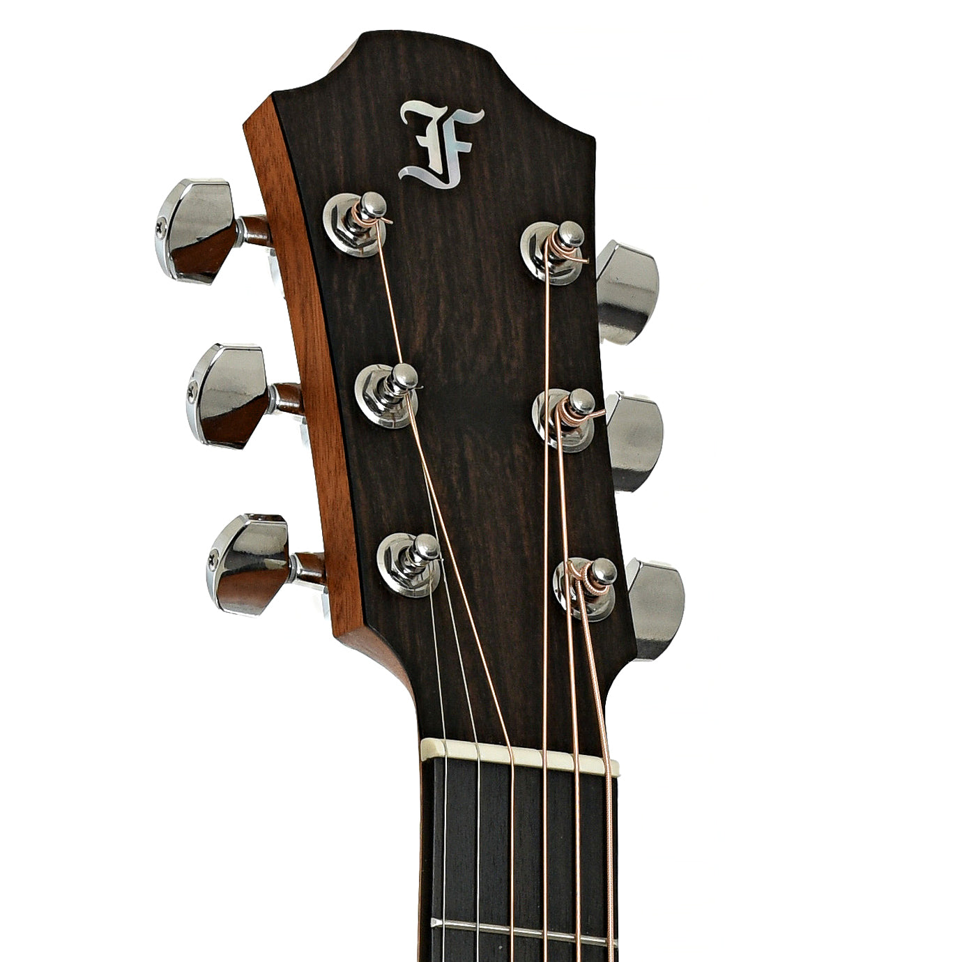 Headstock of Furch Blue Plus Master's Choice GC-CM SPE LH Acoustic-Electric Guitar  