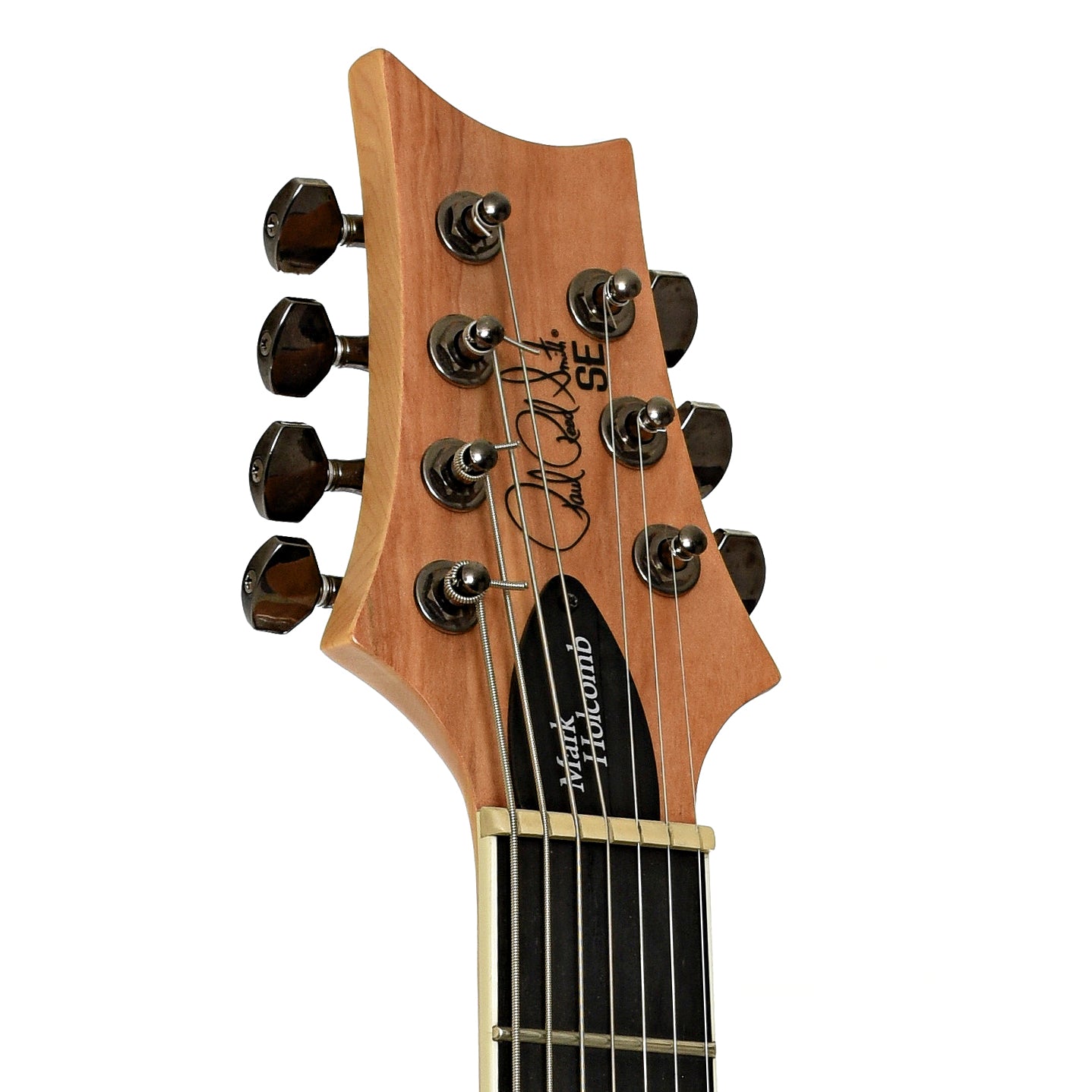 Headstock of PRS SE Mark Holcomb 7-String Electric Guitar