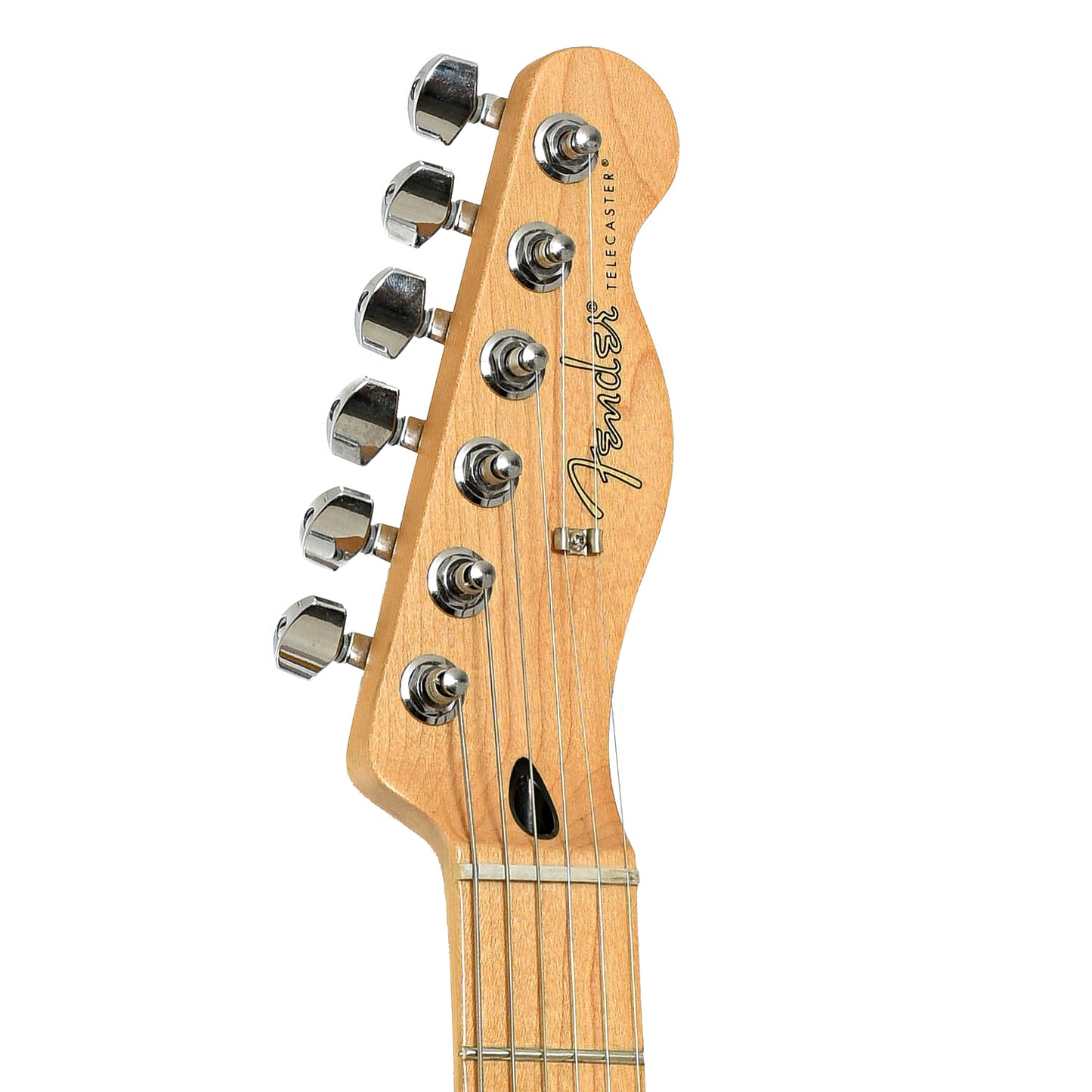 Headstock of Fender Player Telecaster Electric Guitar