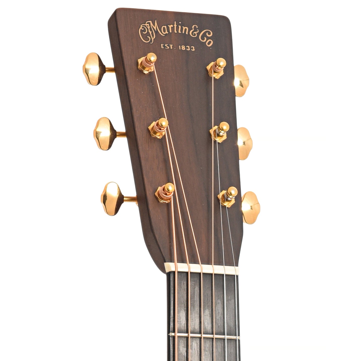 Front headstock of The Kingston Trio Martin D28