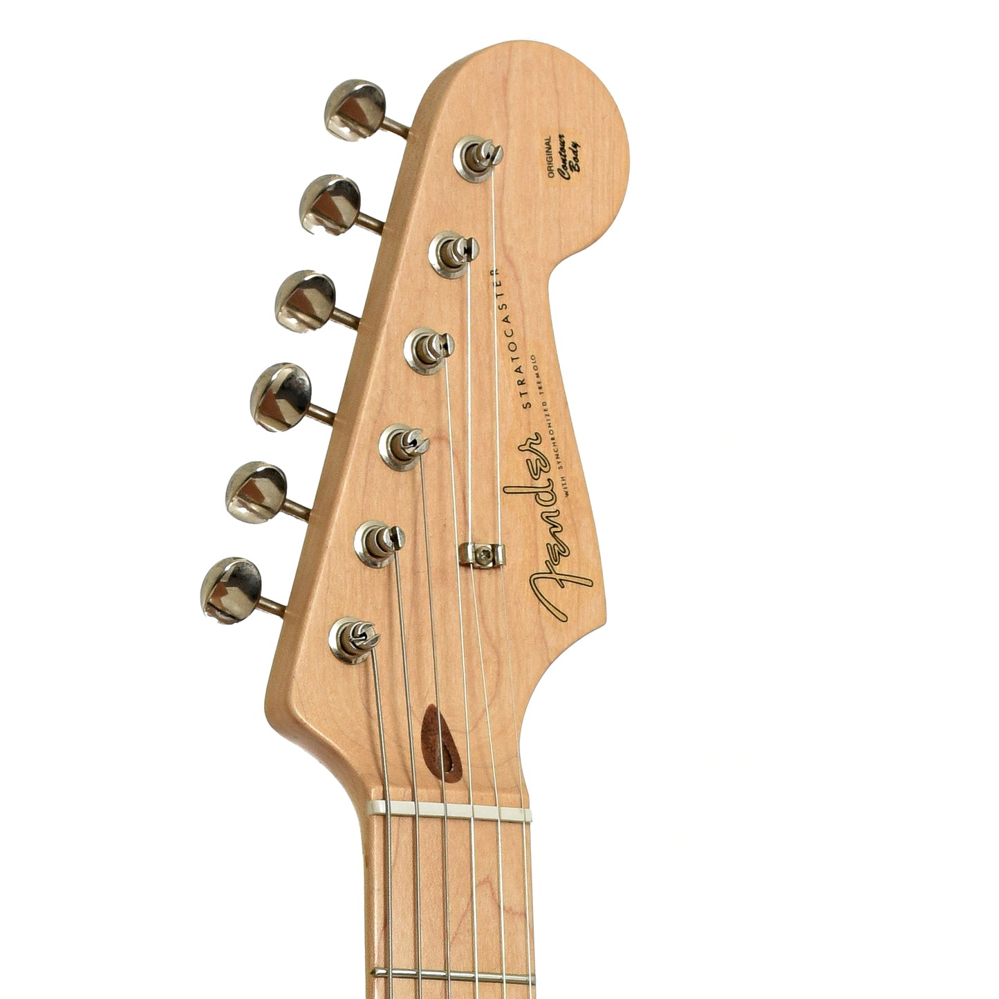 Headstock of Fender Custom Shop Eric Clapton Stratocaster Electric Guitar