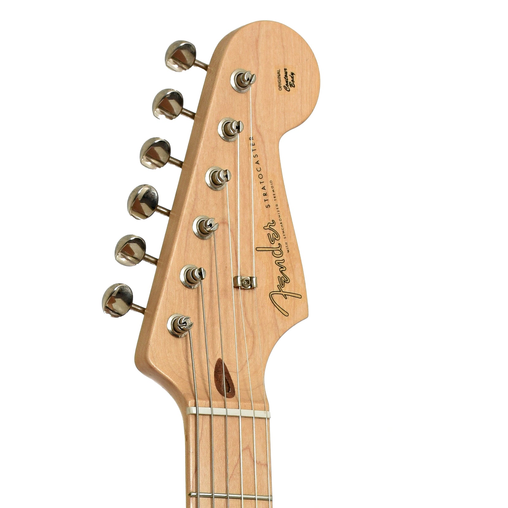 Headstock of Fender Custom Shop Eric Clapton Stratocaster Electric Guitar