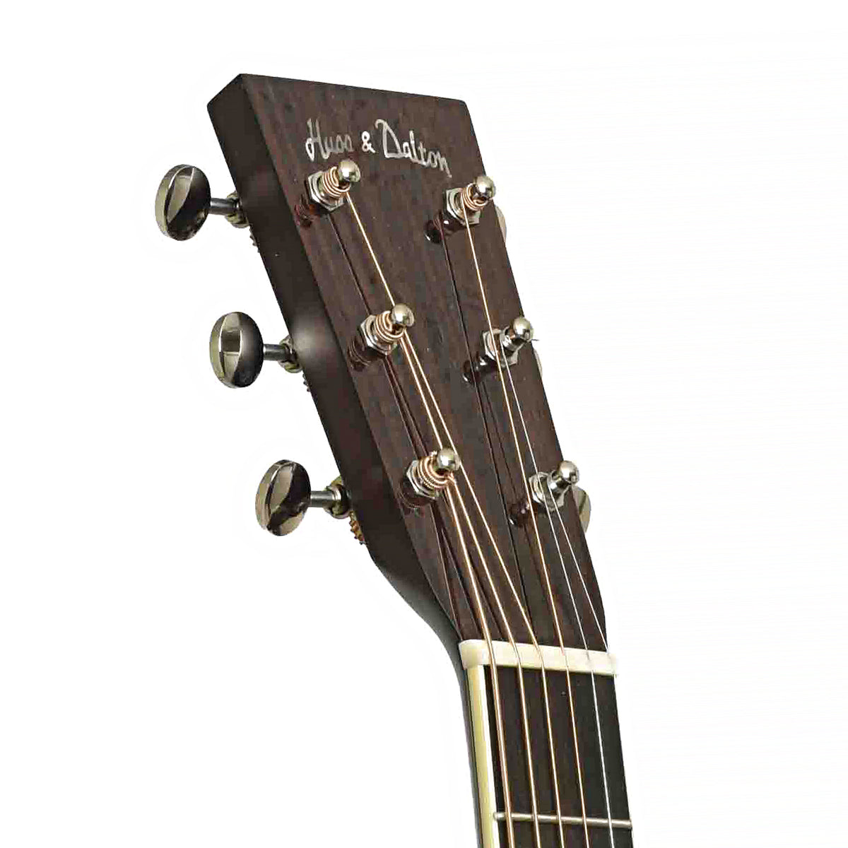 Front headstock of Huss and Dalton TD-R Pilgrim Custom