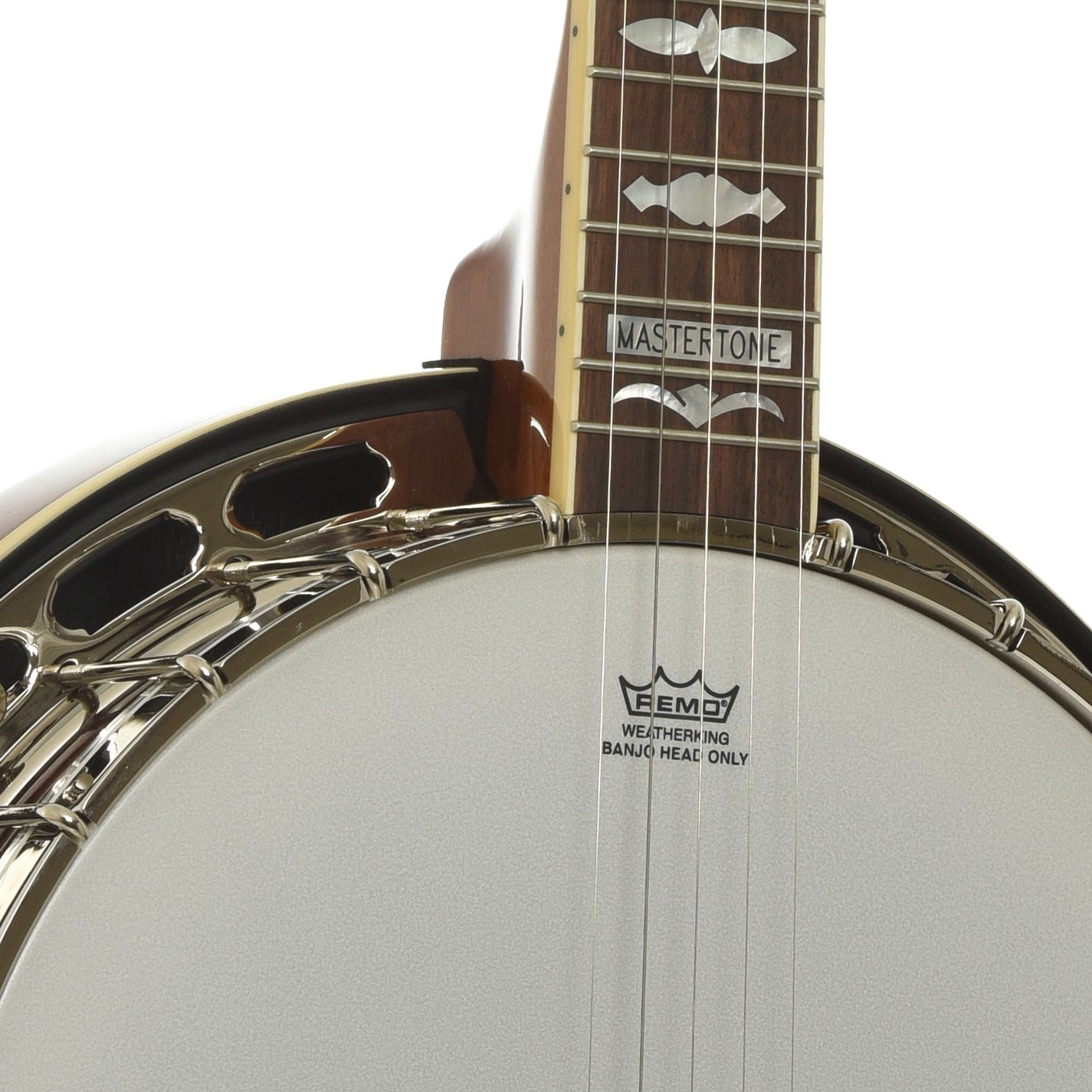 Neck joint of Epiphone Mastertone Classic Resonator Banjo