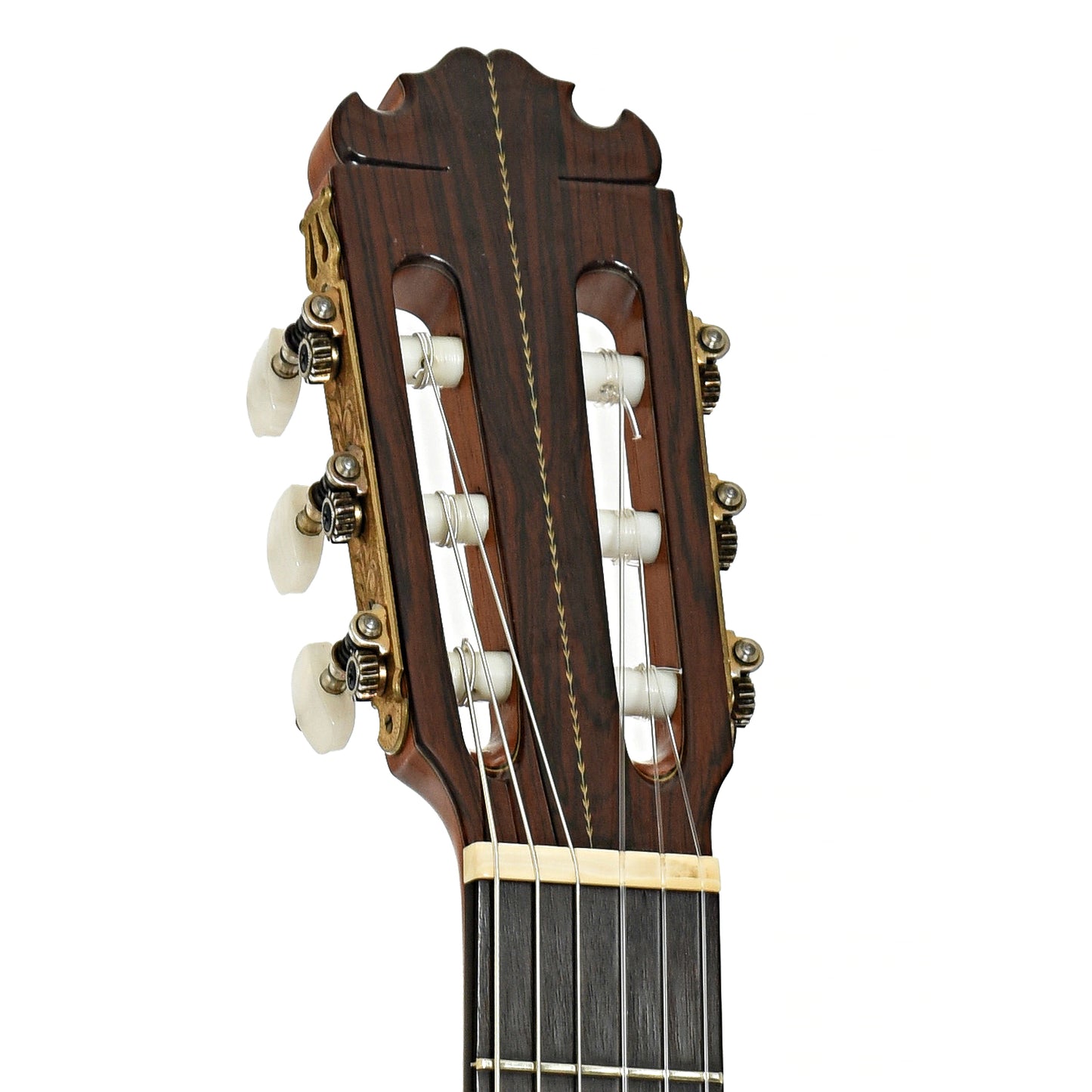 Headstock of Manuel Contreras Classical Guitar 