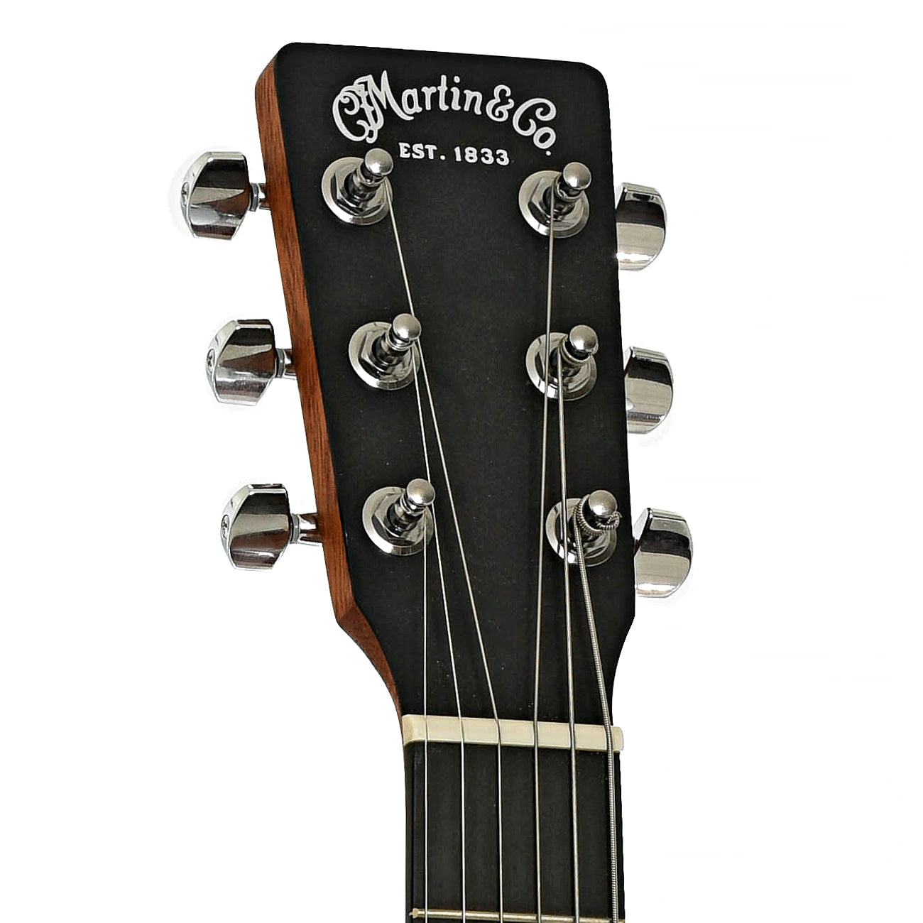 Headstock of Martin DJR10EL Lefthanded Dreadnought Junior with Pickup 