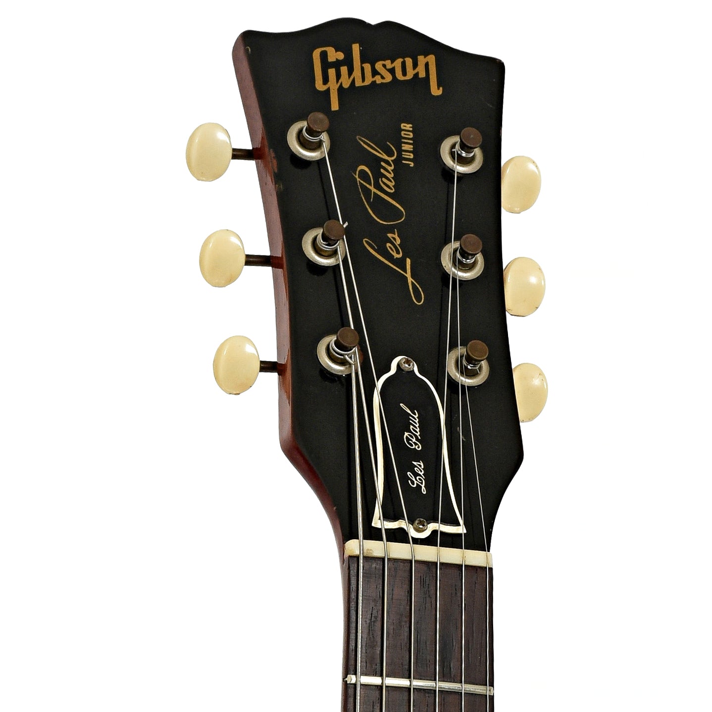 Headstock of Gibson Les Paul Jr. Electric Guitar