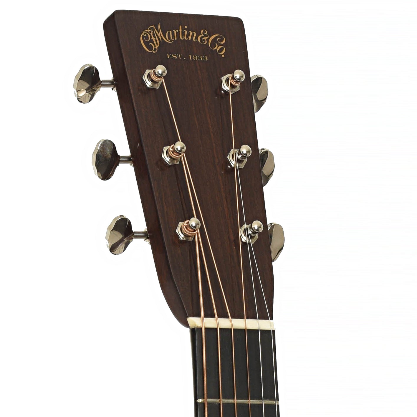 Headstock of Martin CS 000-28 Authentic 1937 Acoustic Guitar 