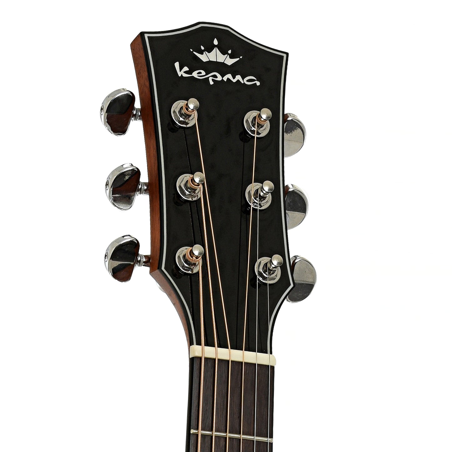 Headstock of Kepma Elite GA2-131 Grand Auditorium Acoustic Guitar 