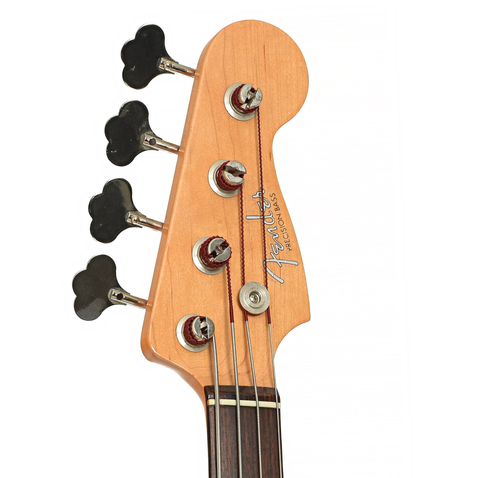 Headstock of Fender American Vintage Reissue '62 Precision Electric Bass