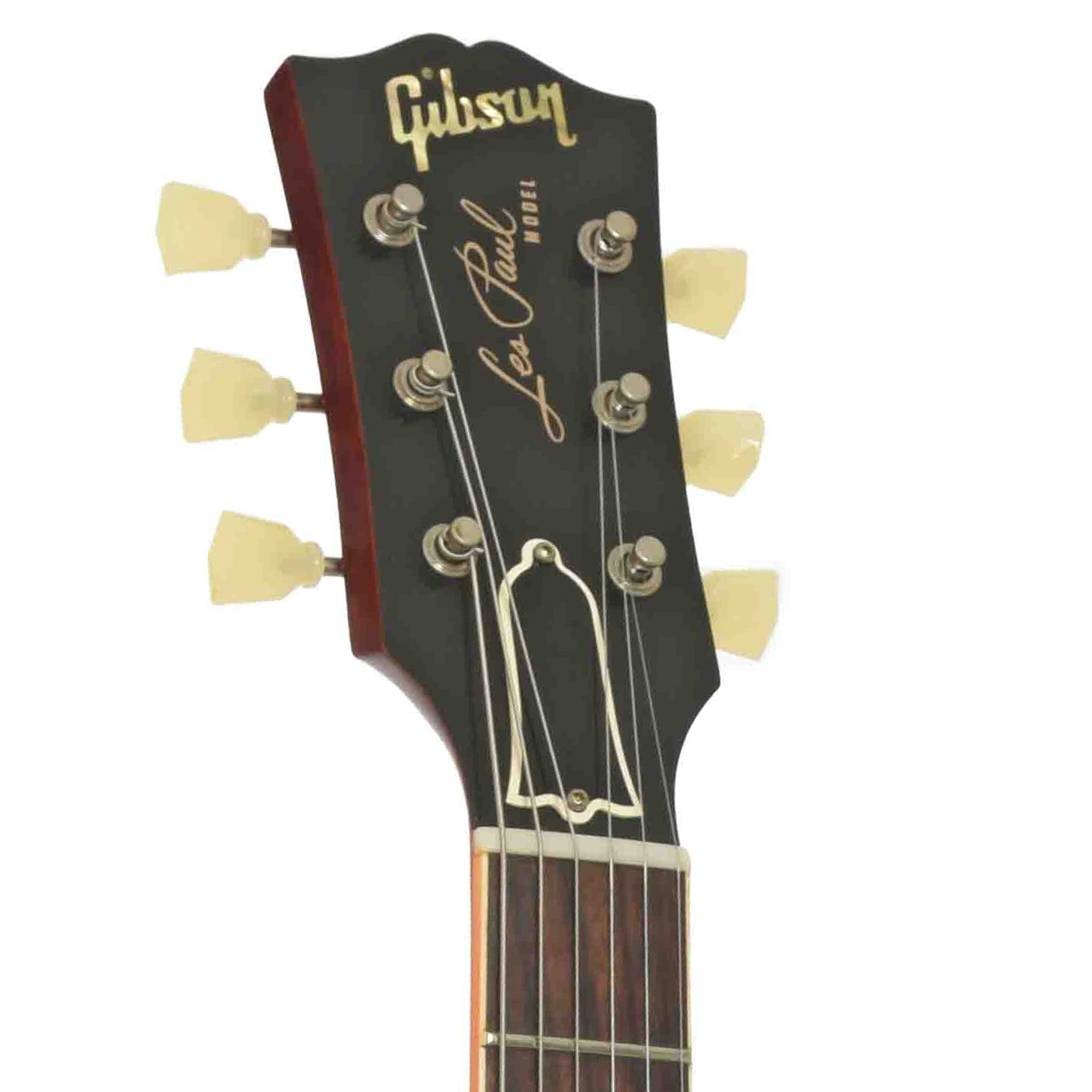 Headstock of Gibson Custom Shop 60th Anniversary '59 Les Paul Standard Reissue Electric Guitar (2019)