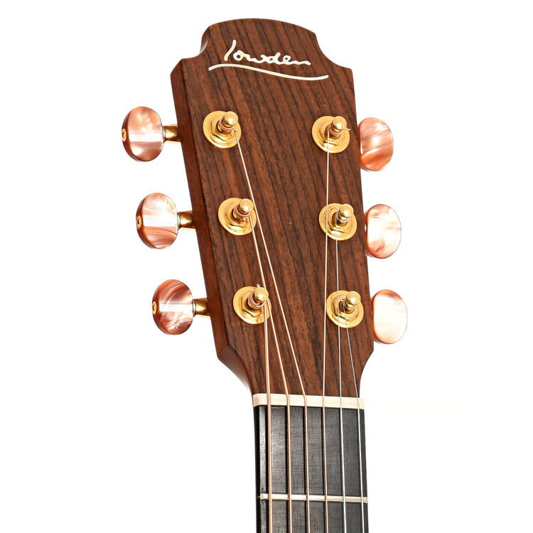 front headstock of Lowden F32C Acoustic