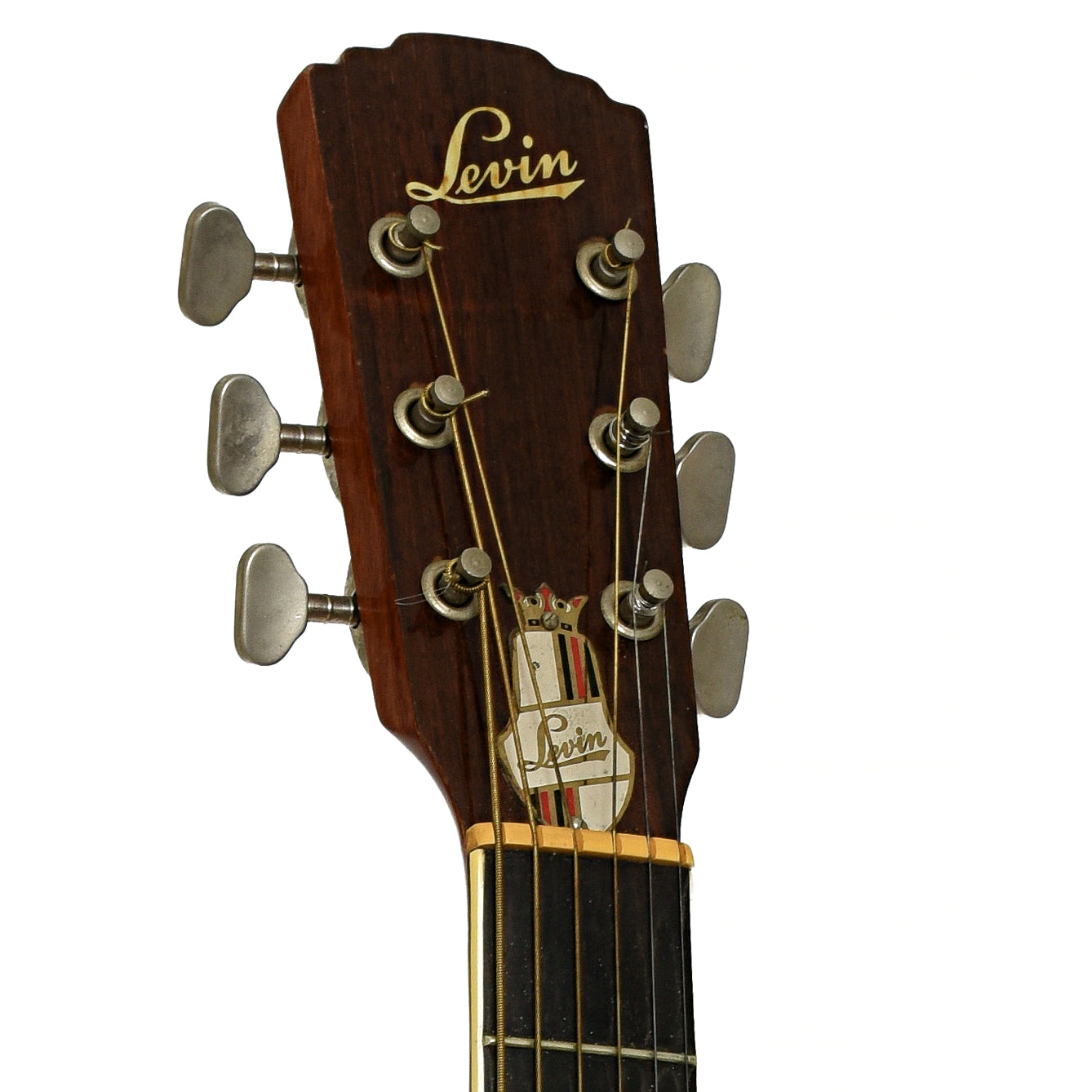 Headstock of Levin LT-18 Goliath Acoustic Guitar