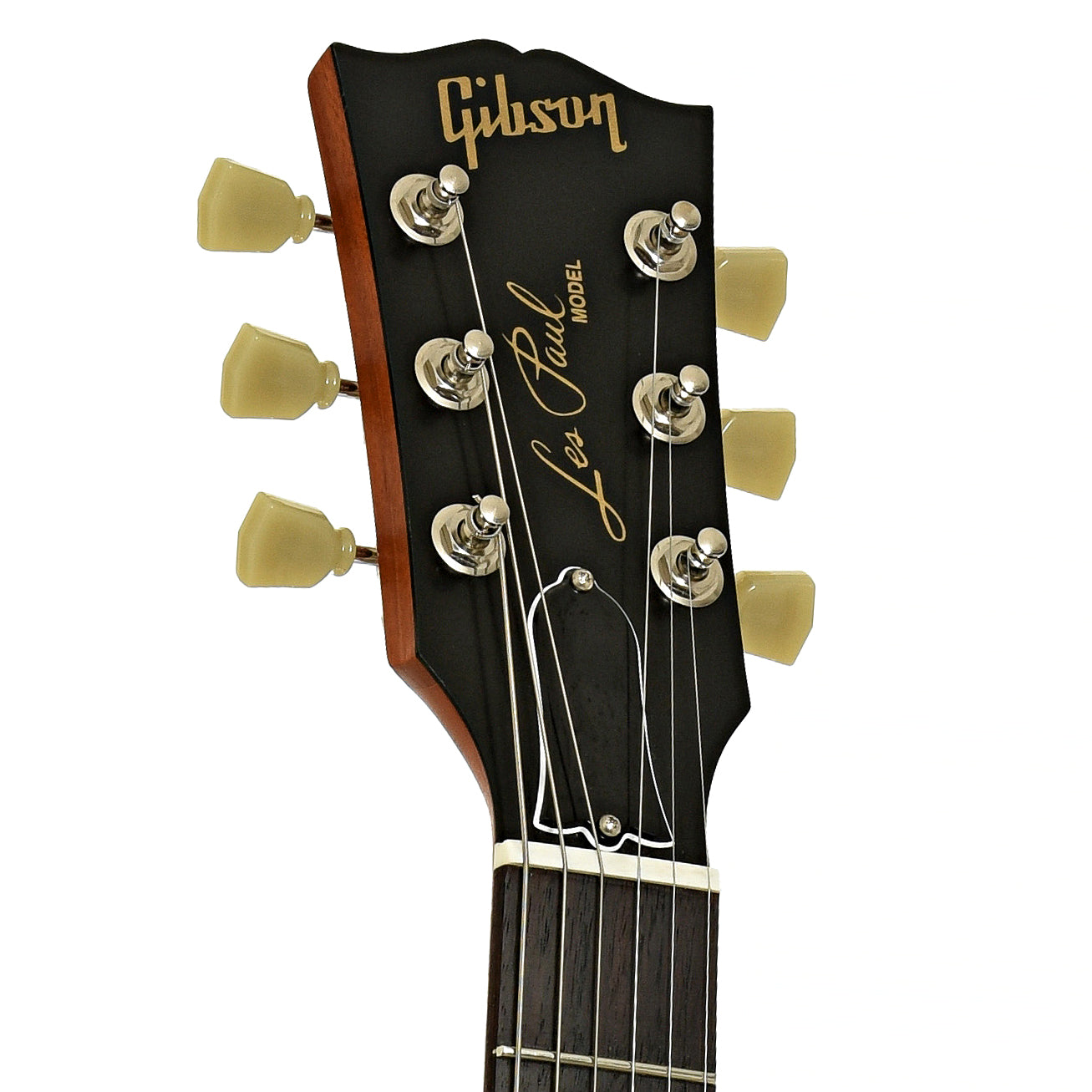 Headstock of Gibson Les Paul Studio 60s Tribute Electric Guitar