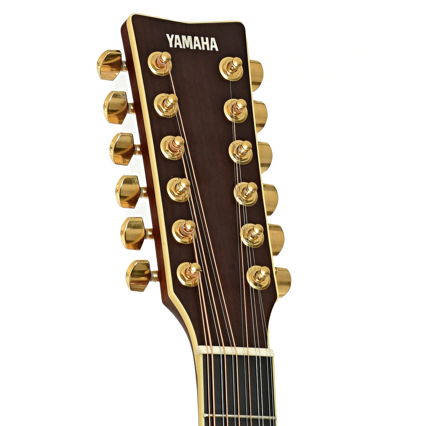 Headstock of Yamaha LL16-12 ARE Original 12-String