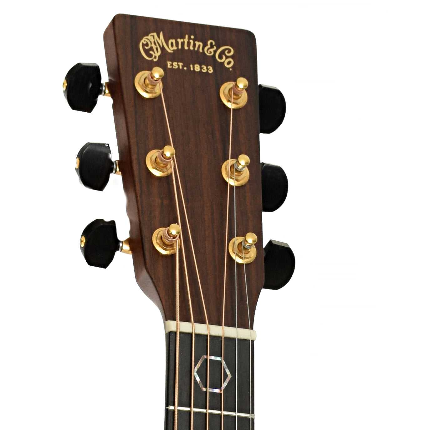 Headstock of Martin CEO-1 Acoustic Guitar 
