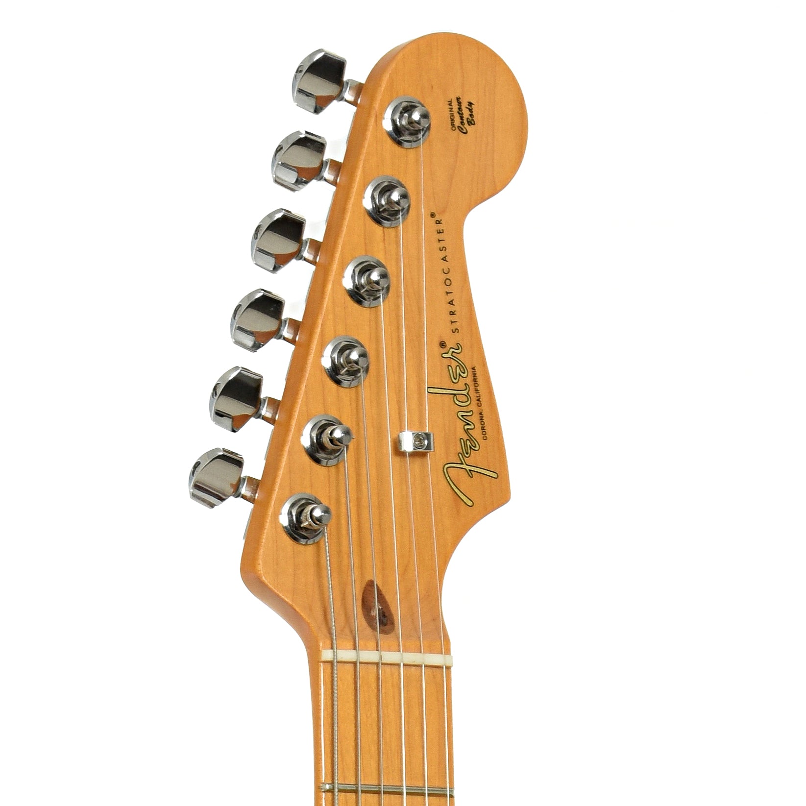 Headstock of Fender American Professional II Stratocaster Electric Guitar