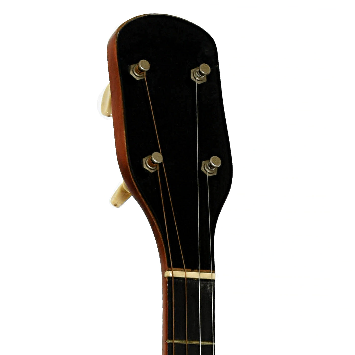 Headstock of Gretsch 6535 Folk Model Open Back Banjo 