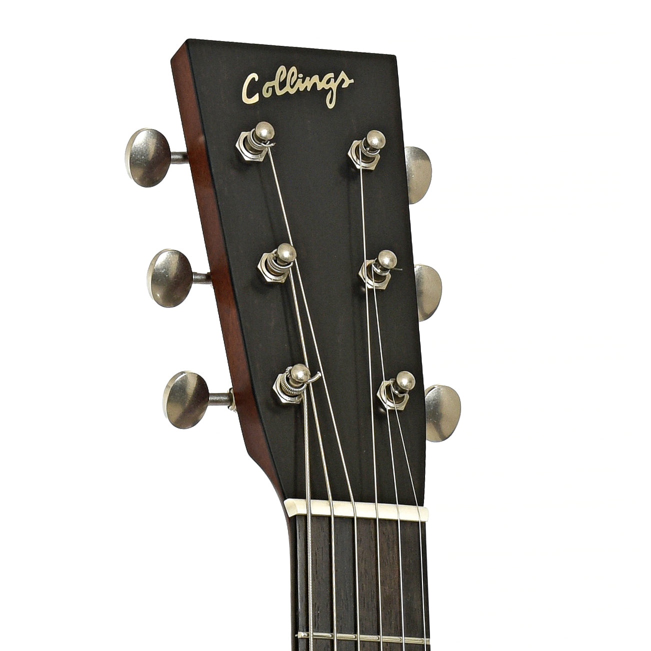 Headstock of Collings OM1 JL Acoustic Guitar