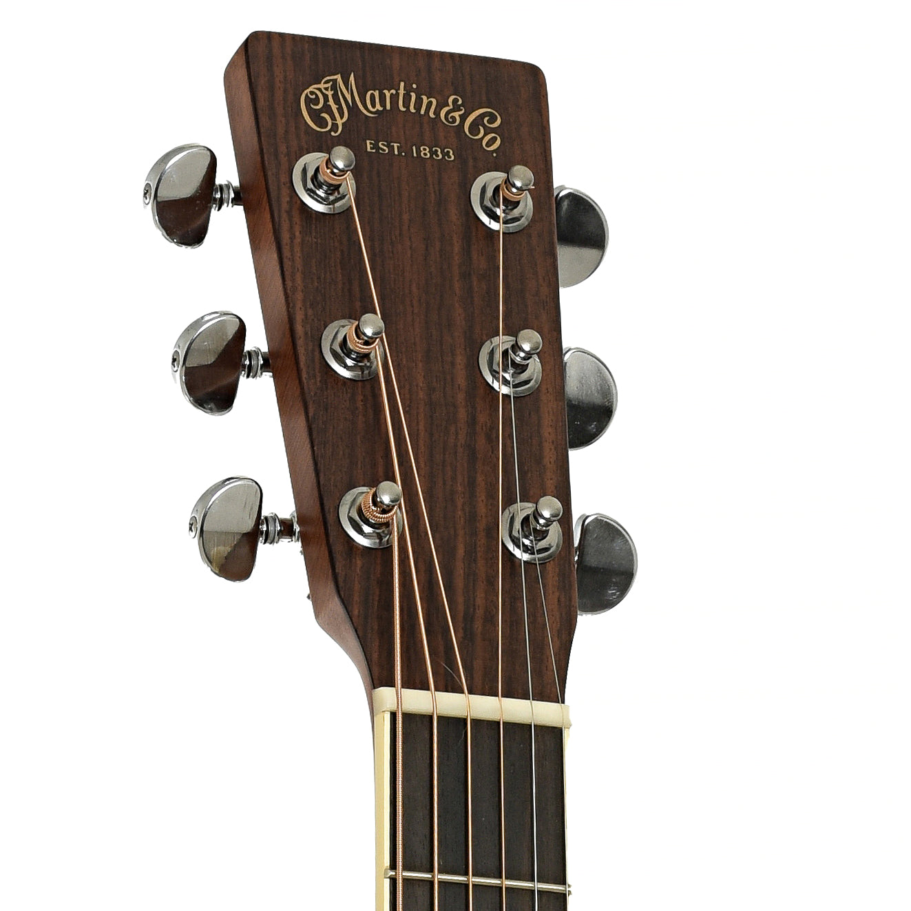 Headstock of Martin M-36 Reimagined Acoustic Guitar