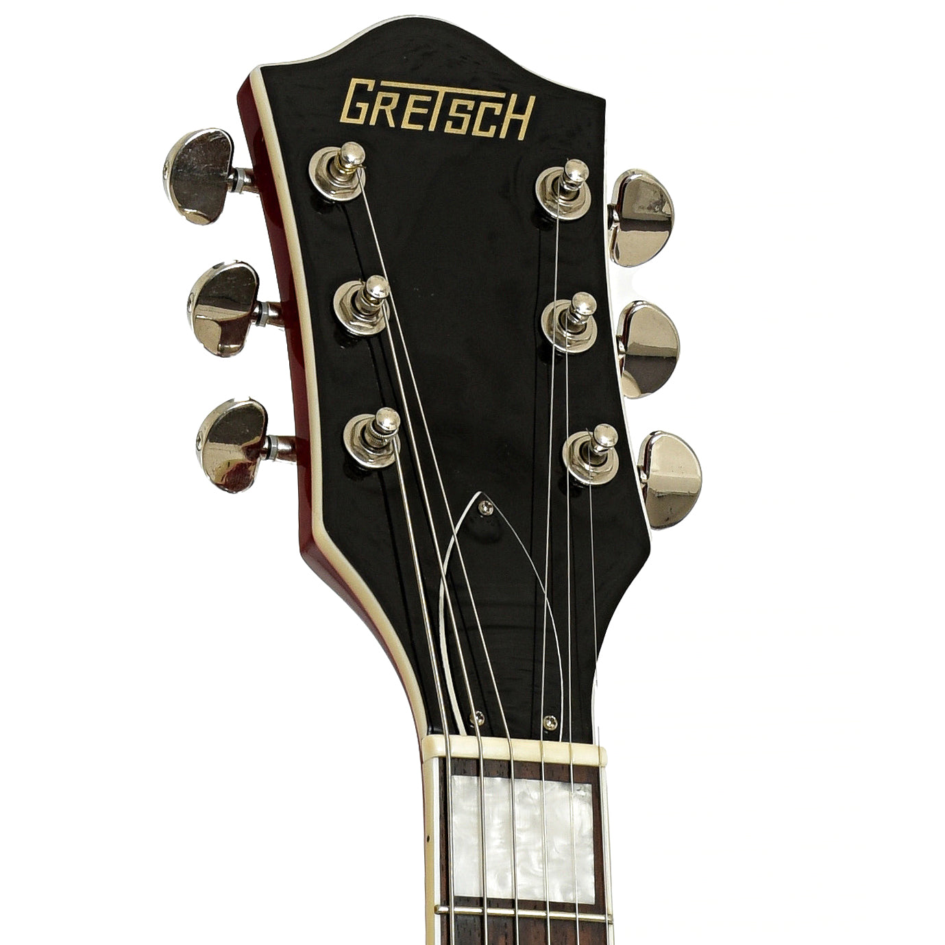 Headstock of Gretsch G2622T Hollowbody Electric Guitar