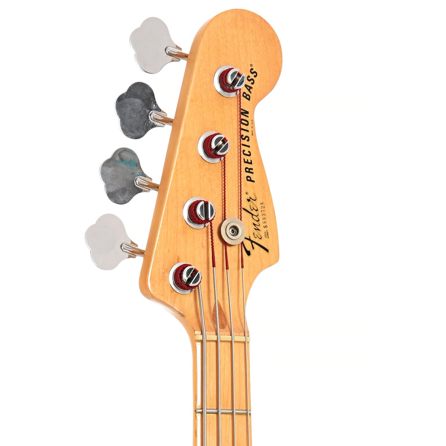 front headstock of Fender  Precision