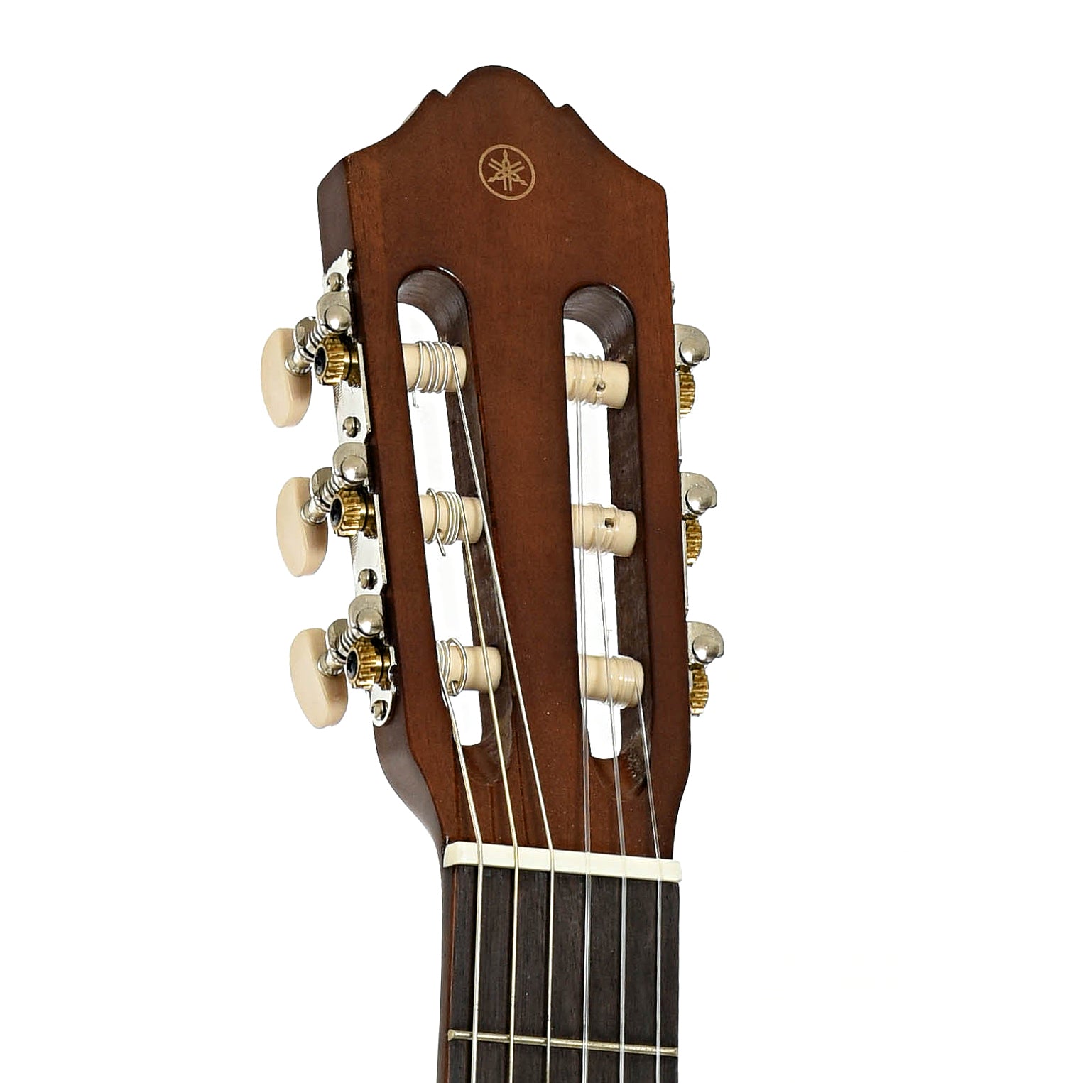Headstock of Yamaha C-40 Classical Guitar