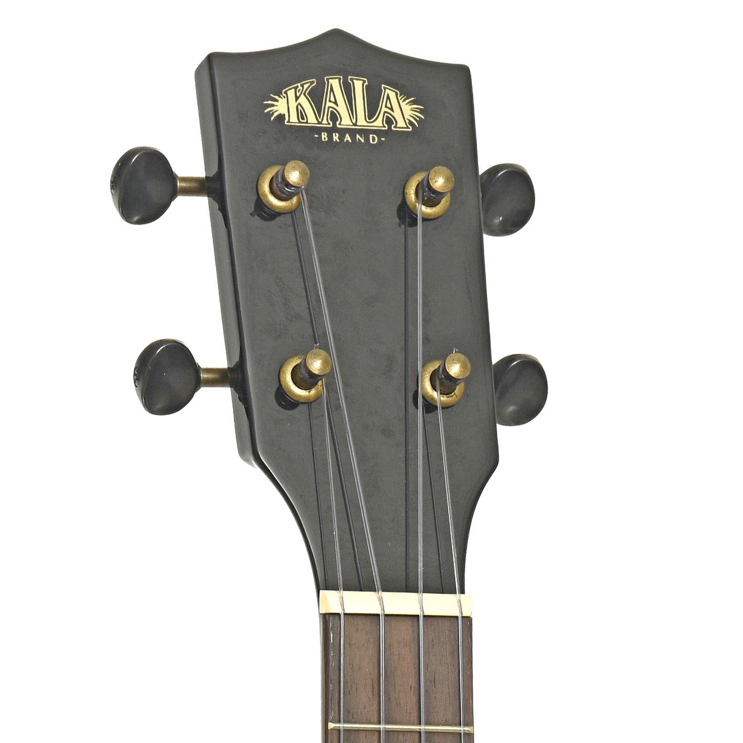 Headstock of Kala KA-FMTB-T Gloss Flame Maple Tobacco Burst Tenor Ukulele