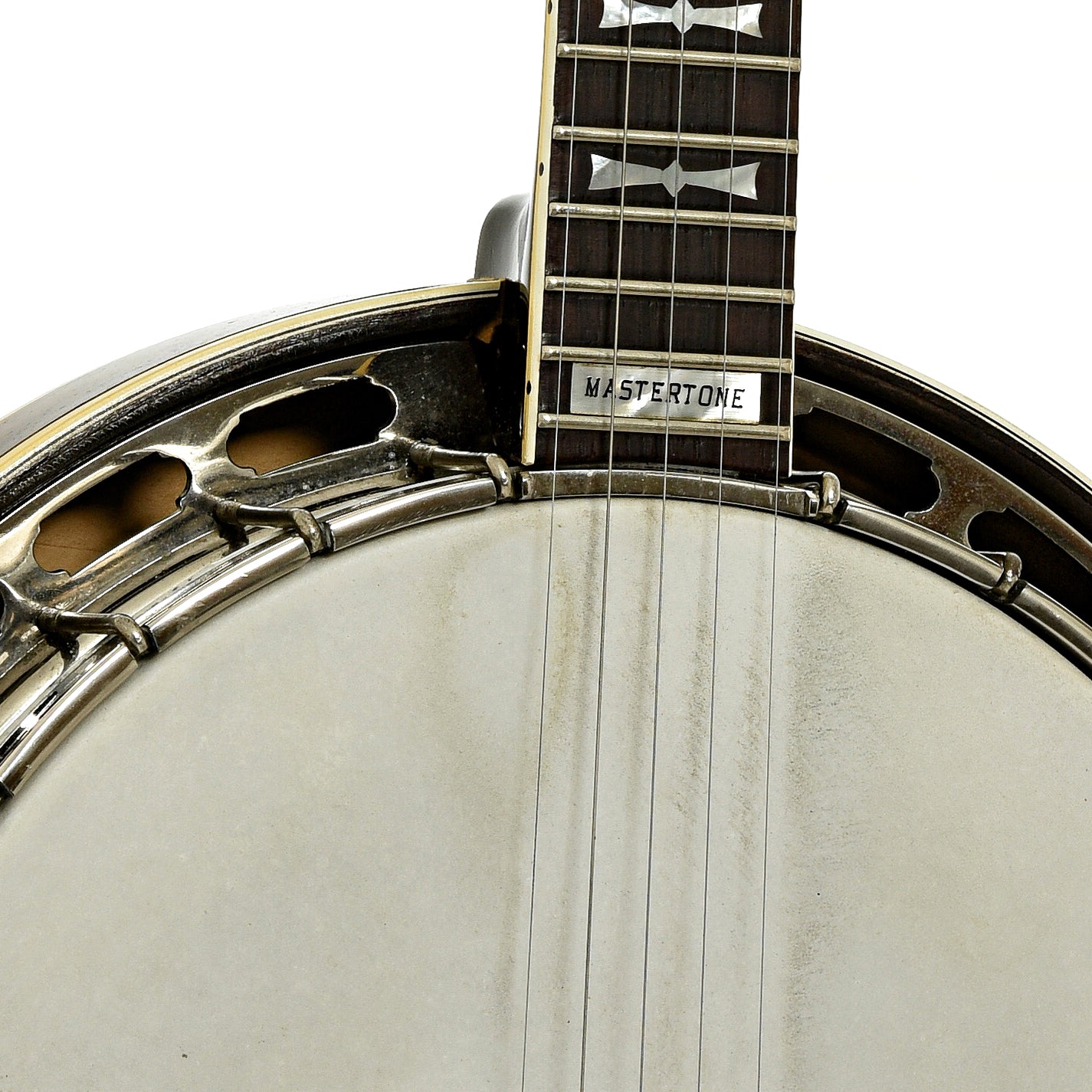 Front neck joint of Gibson RB-250 Resonator Banjo