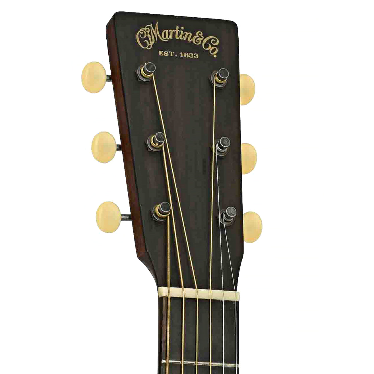 Headstock of Martin CEO-7 Acoustic Guitar 