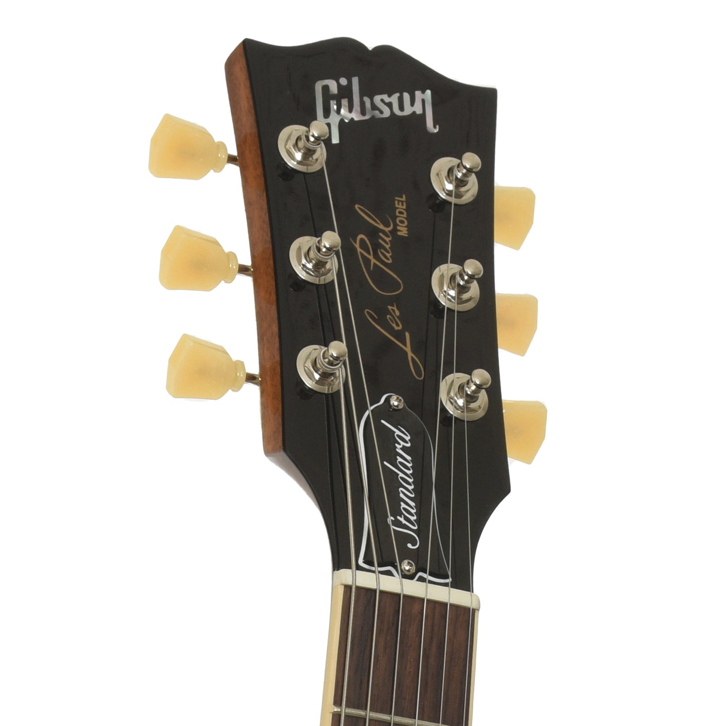 Headstock of Gibson Les Paul Standard 50s Electric Guitar
