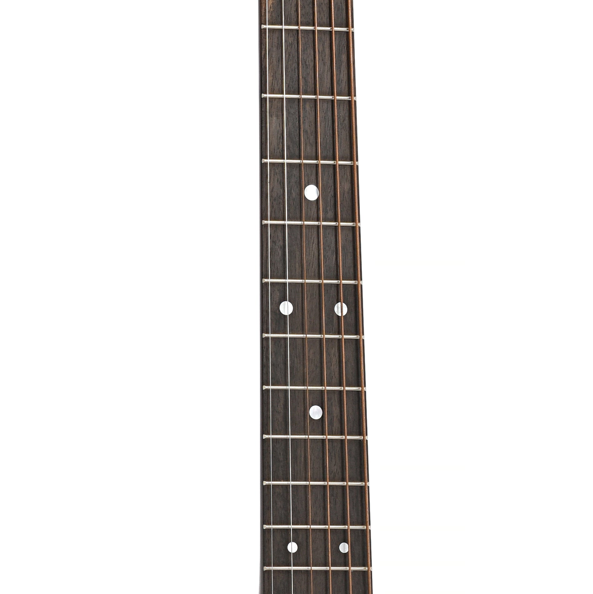 Fretboard of Martin D-28L Lefthanded Guitar