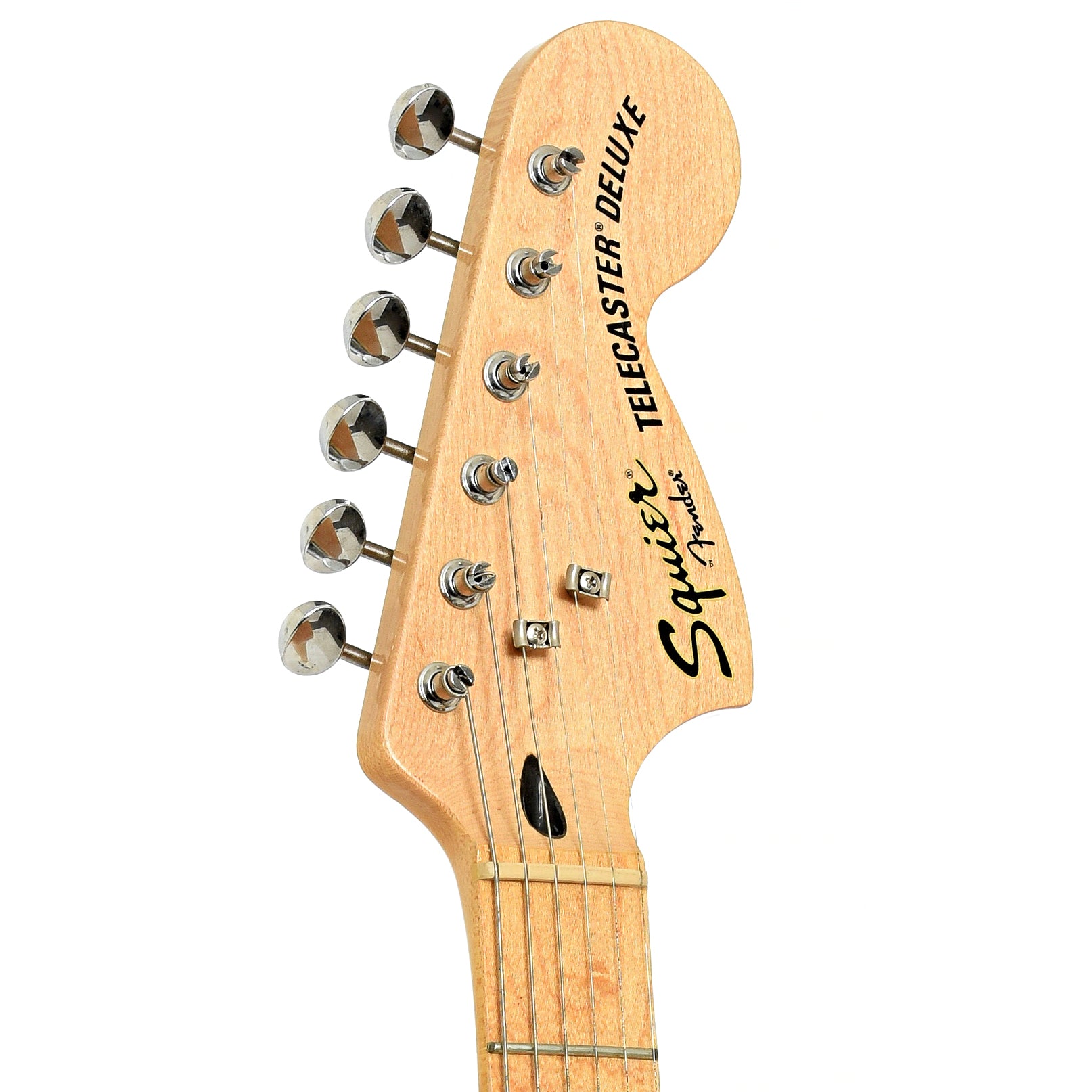 Headstock of Fender Squier Classic Vibe '70s Telecaster Deluxe