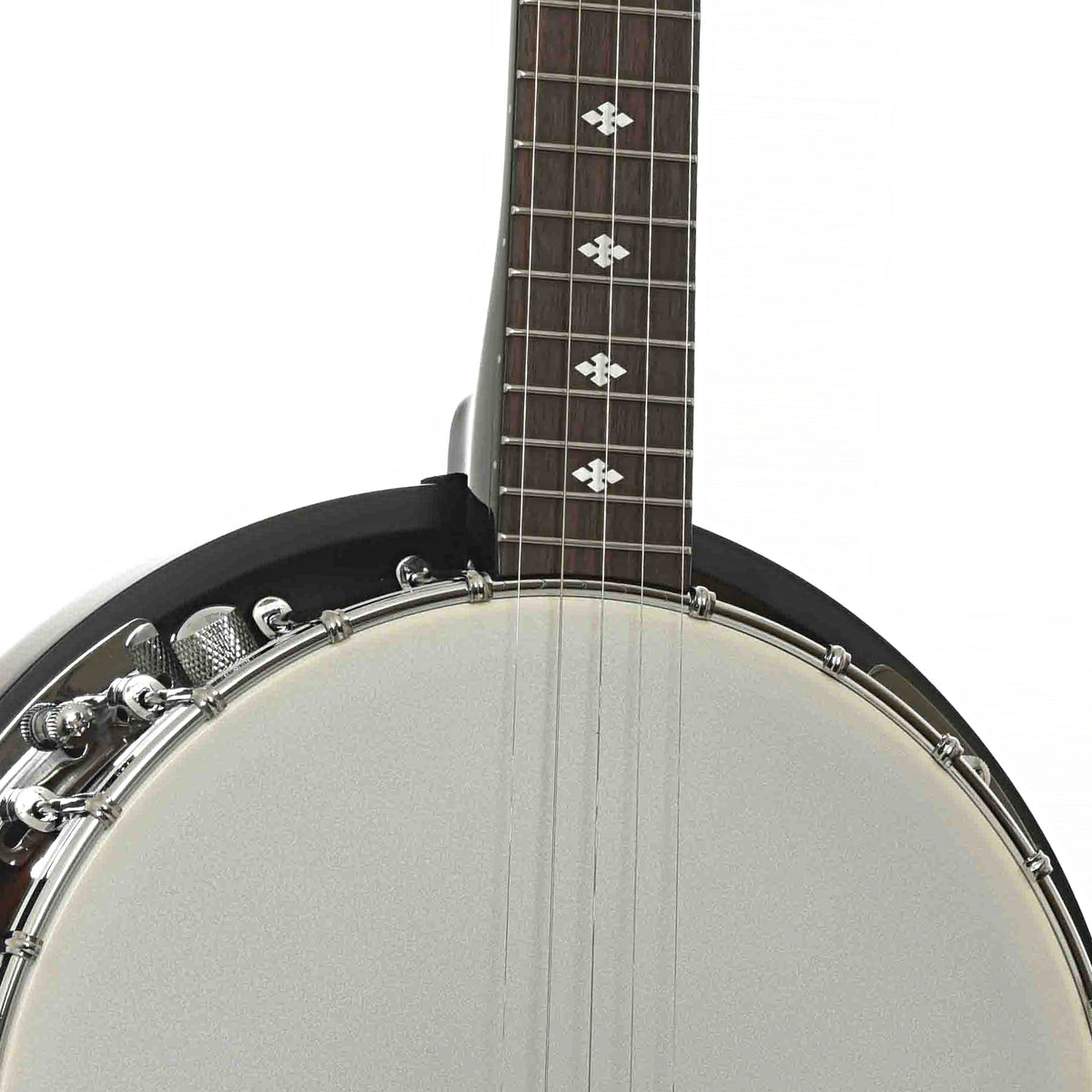Front Neck Joint of Gold Tone CC-100R+ Cripple Creek Acoustic-Electric Resonator Banjo & Gigbag