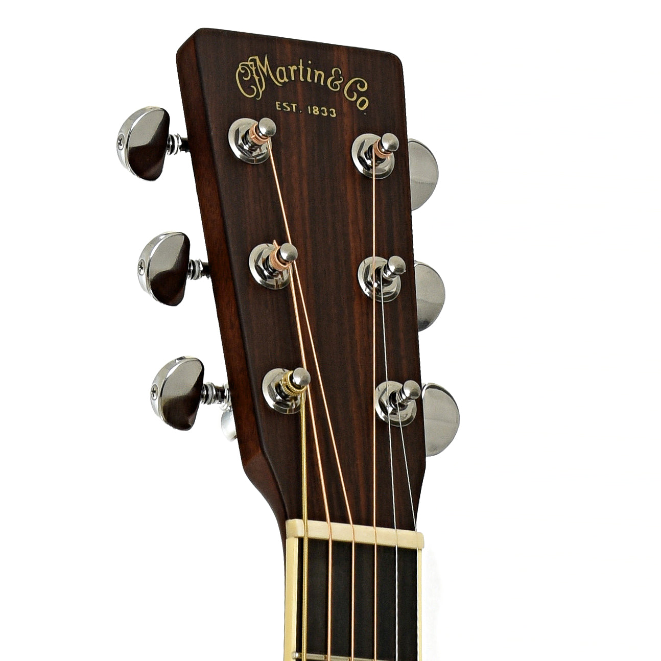 Headstock of Martin M-36 Acoustic Guitar 