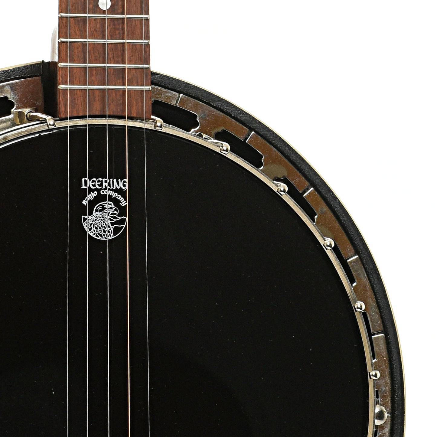 Front neck joint of Deering Basic Resonator Banjo LH 