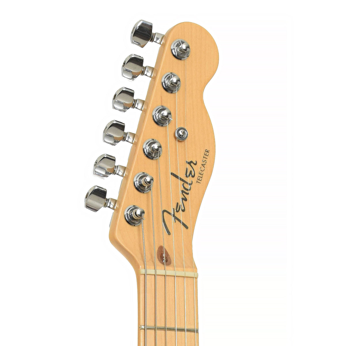 Headtock of Fender American Deluxe Telecaster Electric Guitar